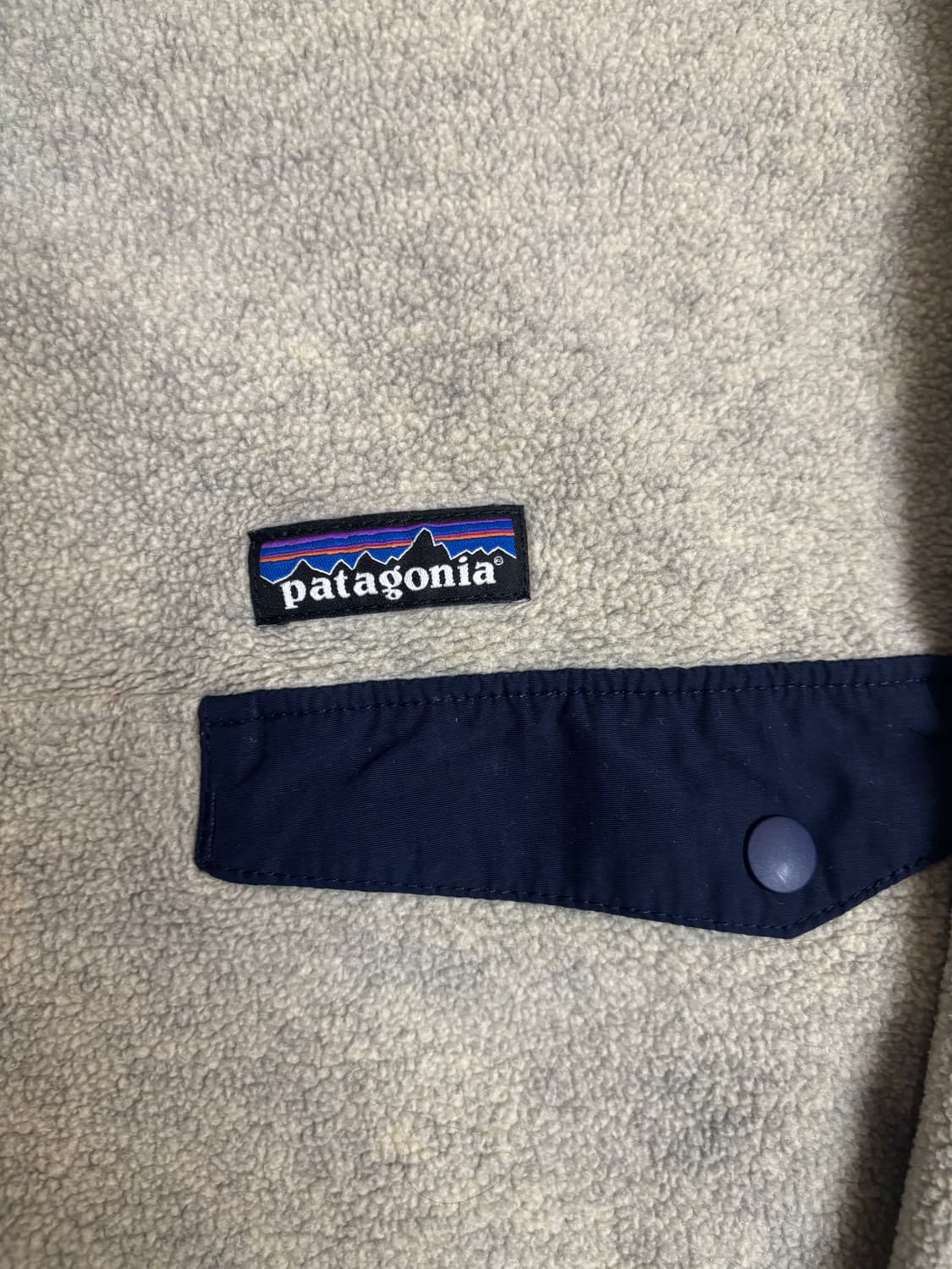 파타고니아 헤비웨이트 신칠라 오트밀 M사이즈 상품이미지5