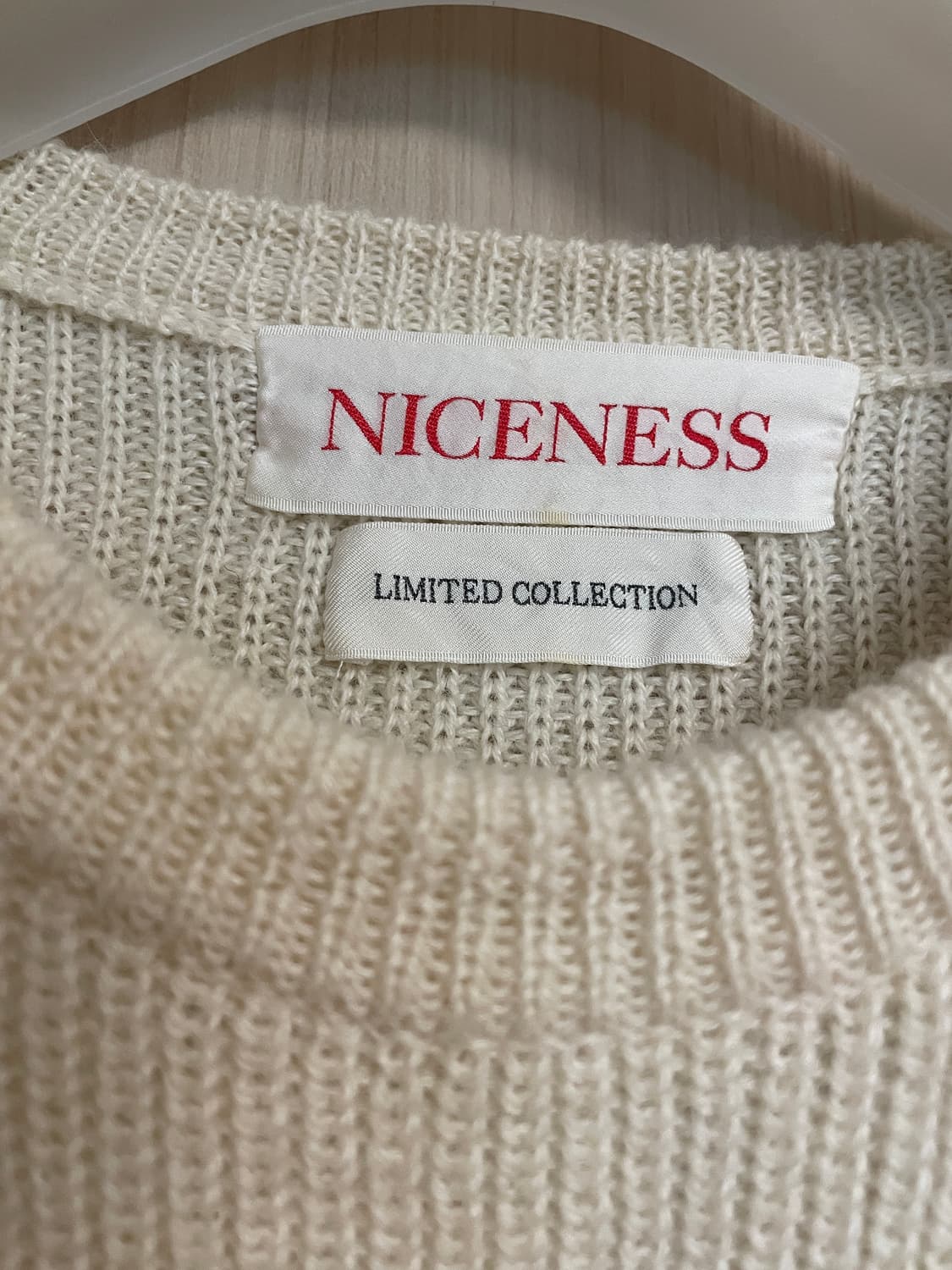 [M] 나이스네스 graham 울 알파카 니트  상품이미지5