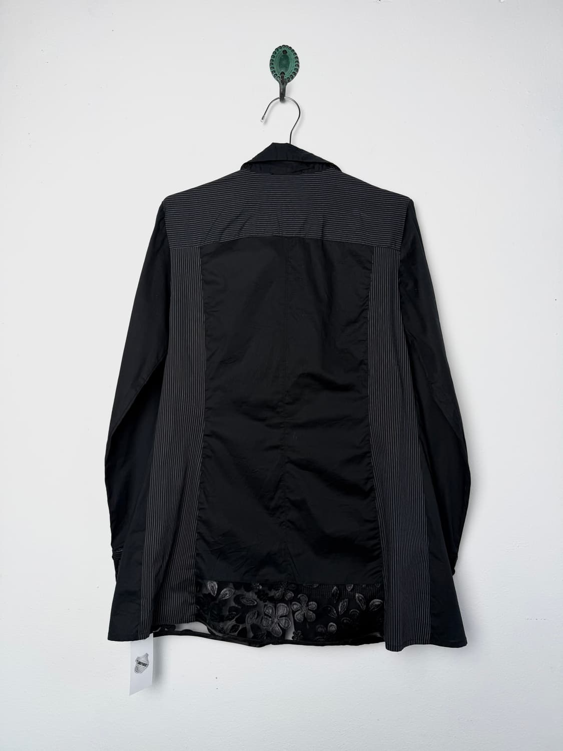 GRAZIA 믹스드 패브릭 아트 셔츠 (Made in Italy) 상품이미지6
