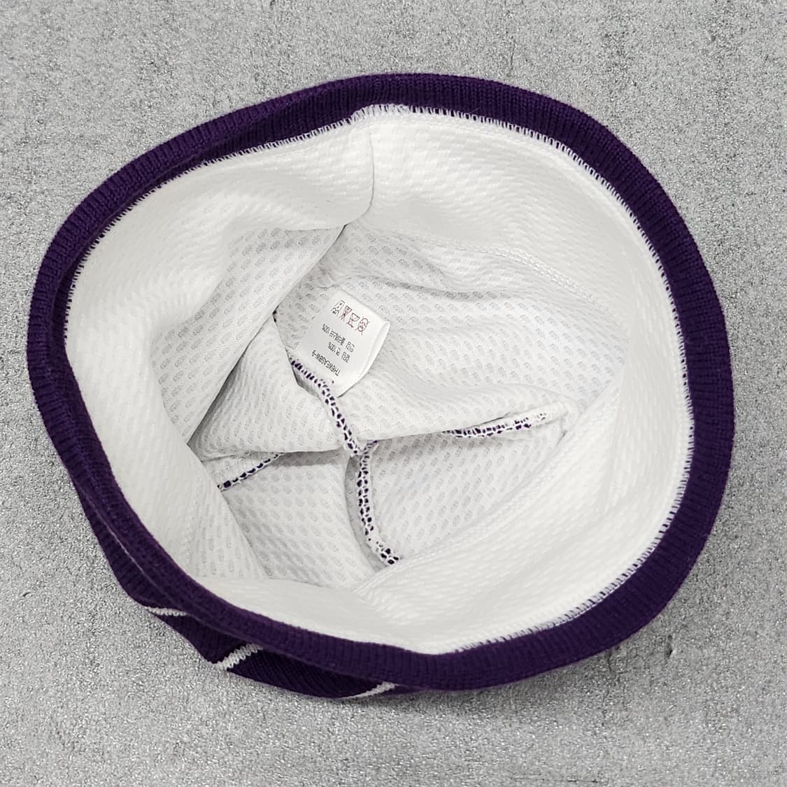 타이틀리스트 스트라이프 골프 비니 퍼플 상품이미지5