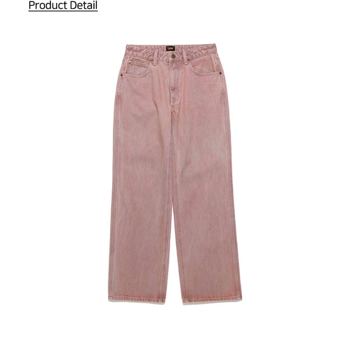 23SS 리 와이드 다잉 데님 팬츠 상품이미지4