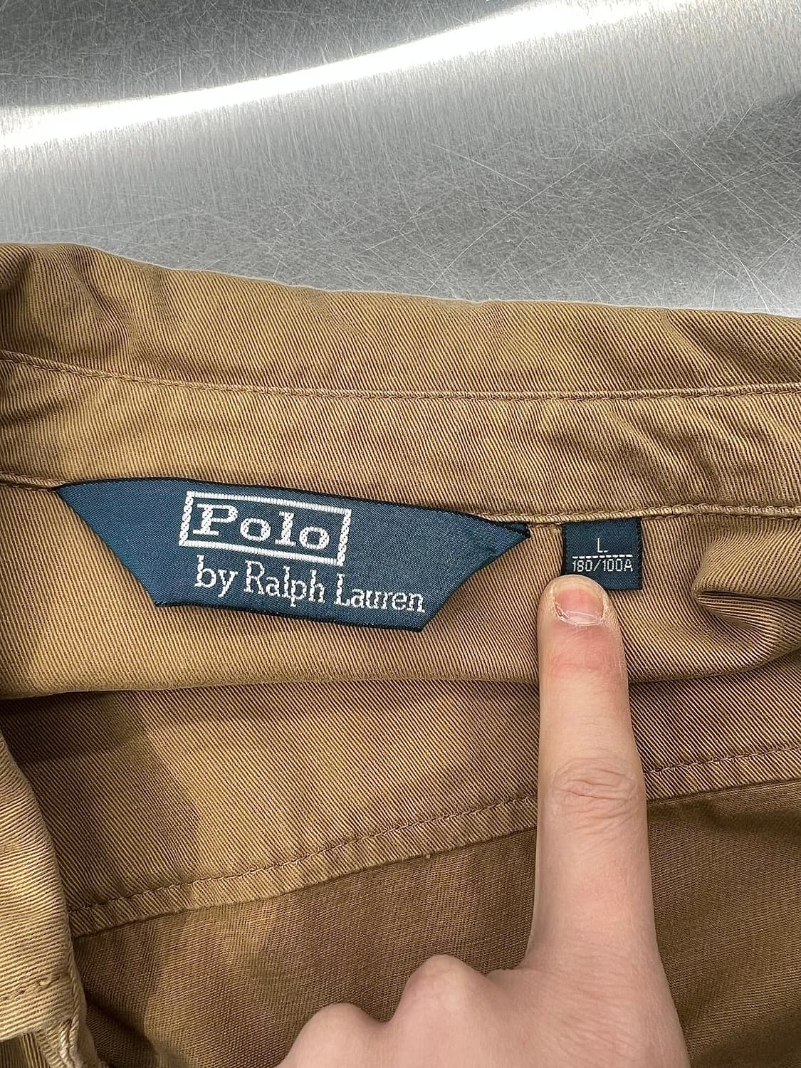 폴로 랄프로렌 브라운 베드포드 코튼 치노 스윙톱 자켓 상품이미지7