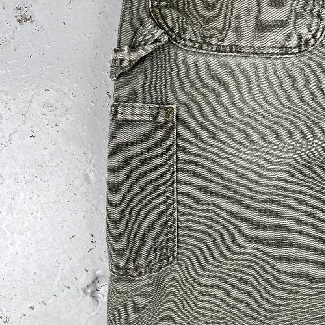 칼하트 모스그린 싱글니 카펜터 팬츠 B11MOS 상품이미지8