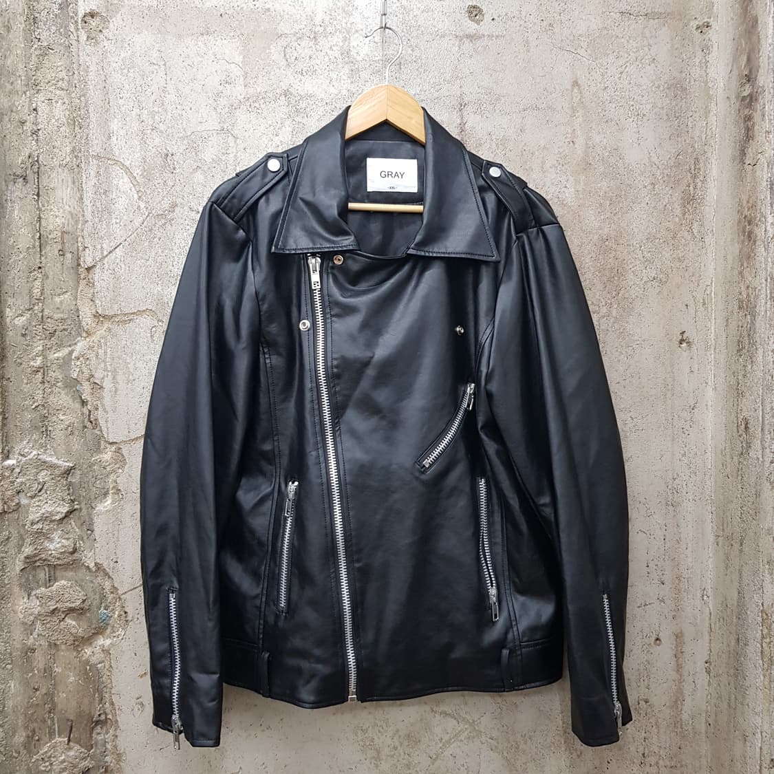GRAY 라이더 자켓 XXL사이즈 상품이미지1