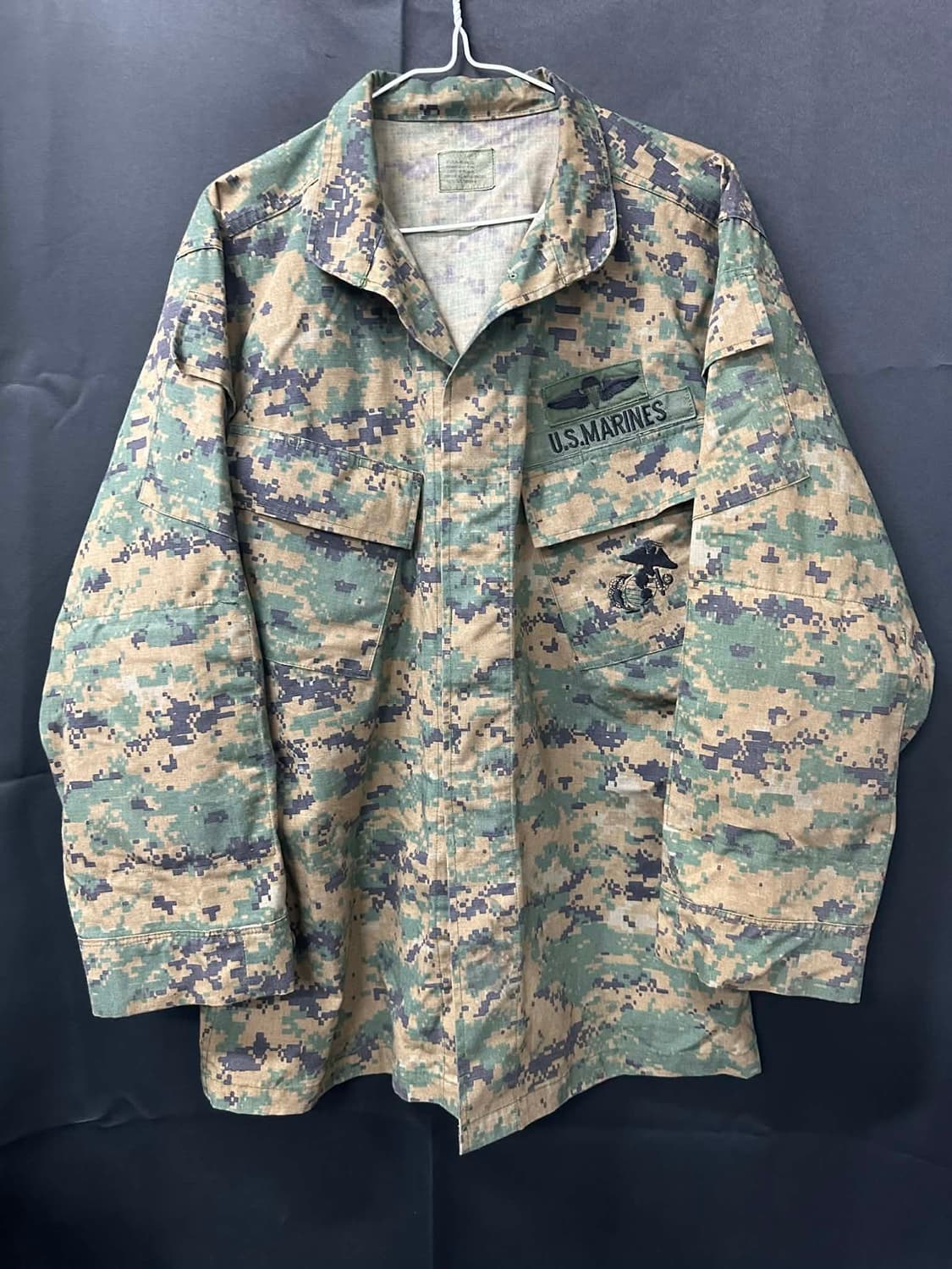 미해병대 공식 우드랜드 마팻 디지털 상의 상품이미지1