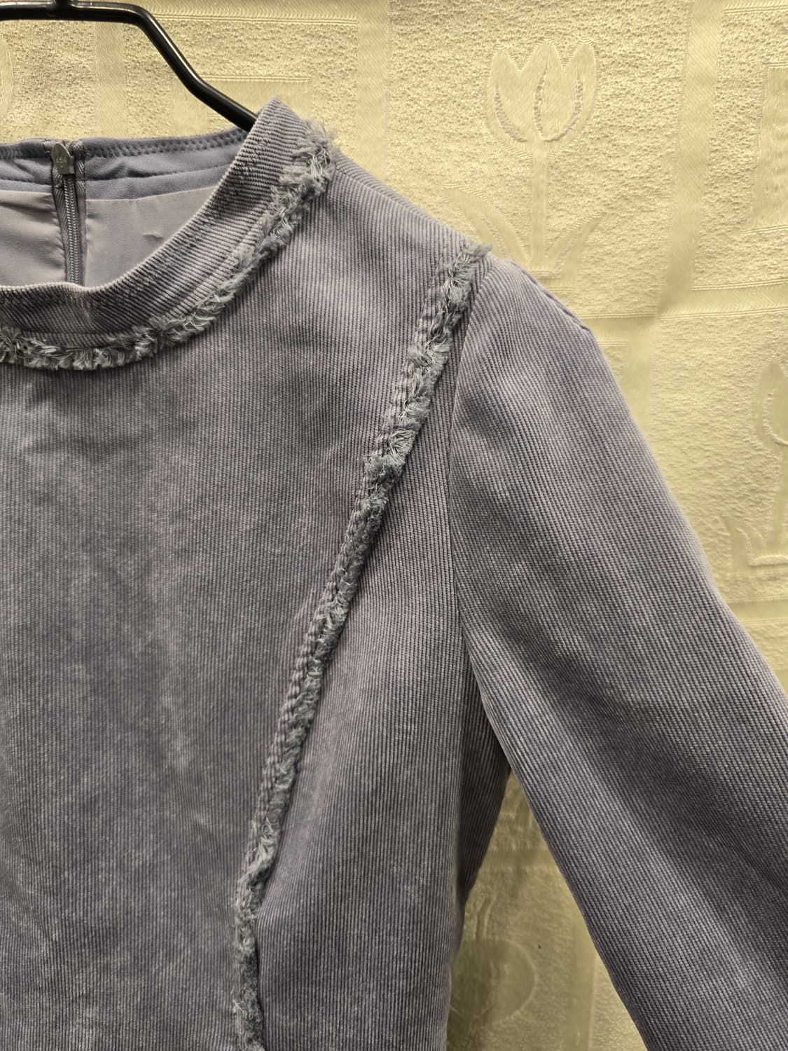 지고트 회색 코듀로이 원피스 S (55) 상품이미지3