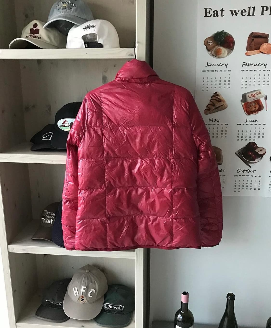 라코스테 글로시 리버시블 패딩 상품이미지4