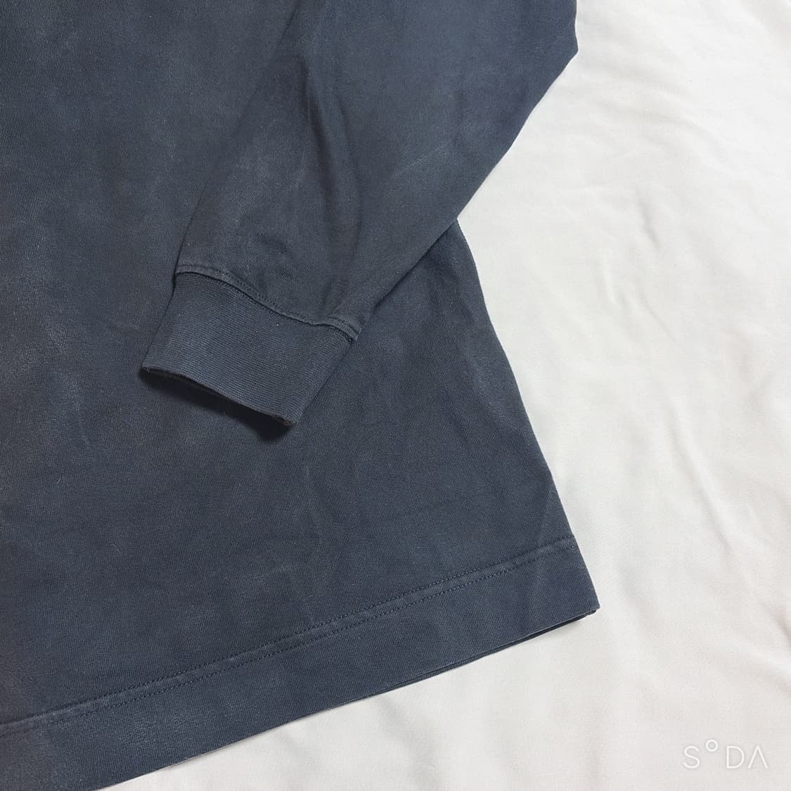 스톤아일랜드 블랙 긴팔티셔츠 (롱슬리브) L 상품이미지6