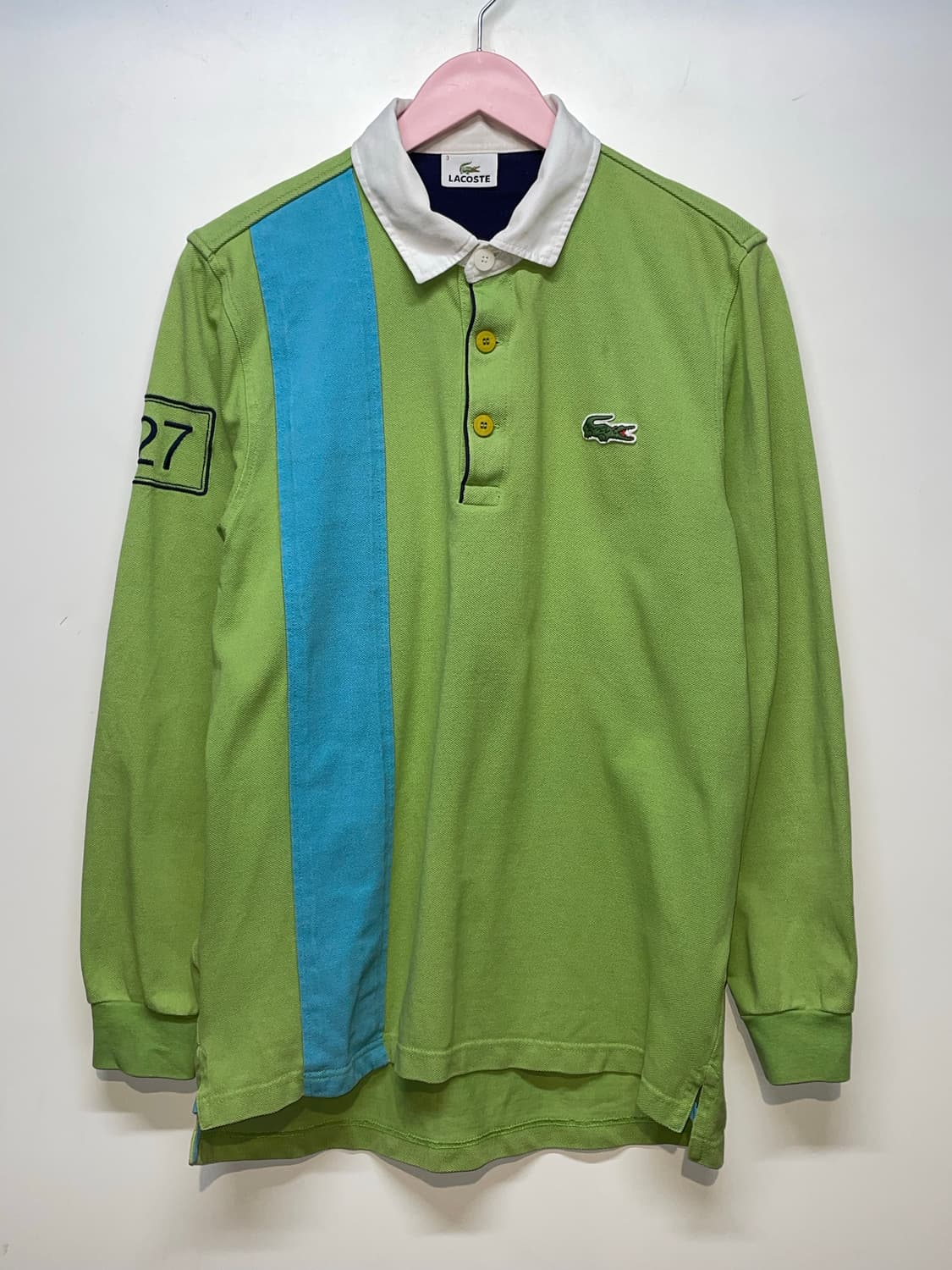 라코스테 배색 럭비 카라티 상품이미지2