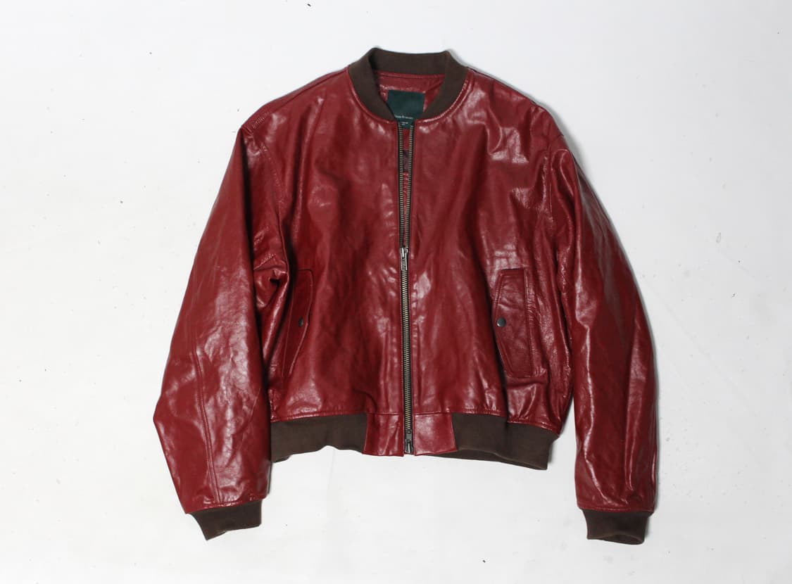 언더마이카 the fireworks goat skin blouson 상품이미지2