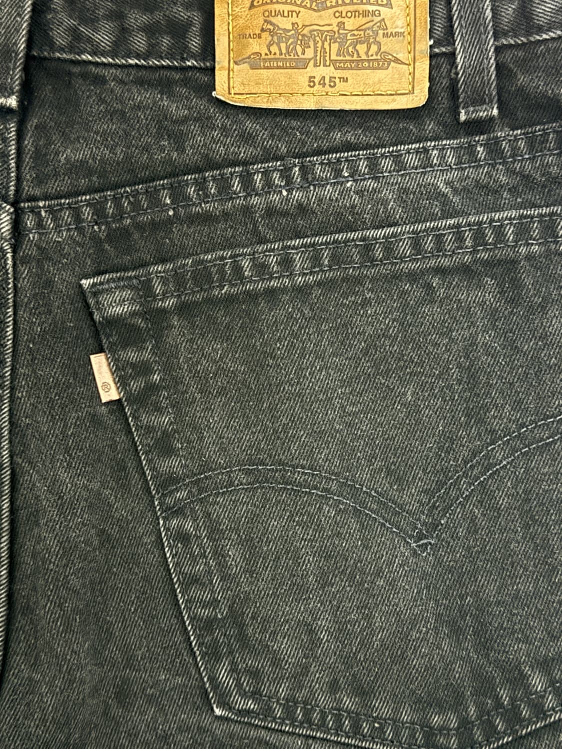[90s/USA] 리바이스 545 블랙 블랭크탭 (38x32) 상품이미지5