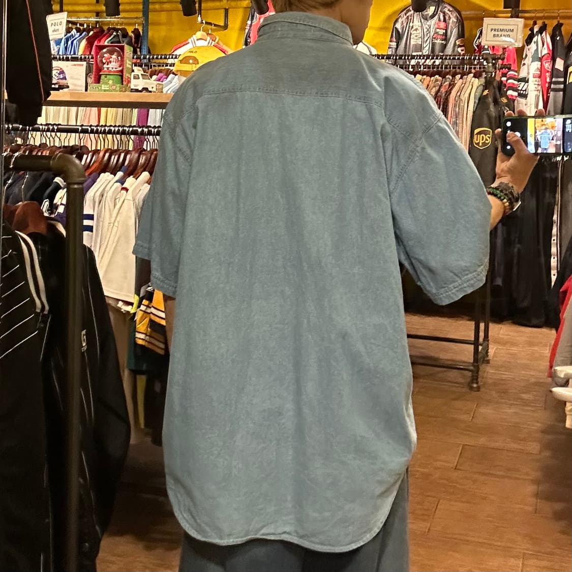 [HI] 칼하트 반팔 데님셔츠 상품이미지5