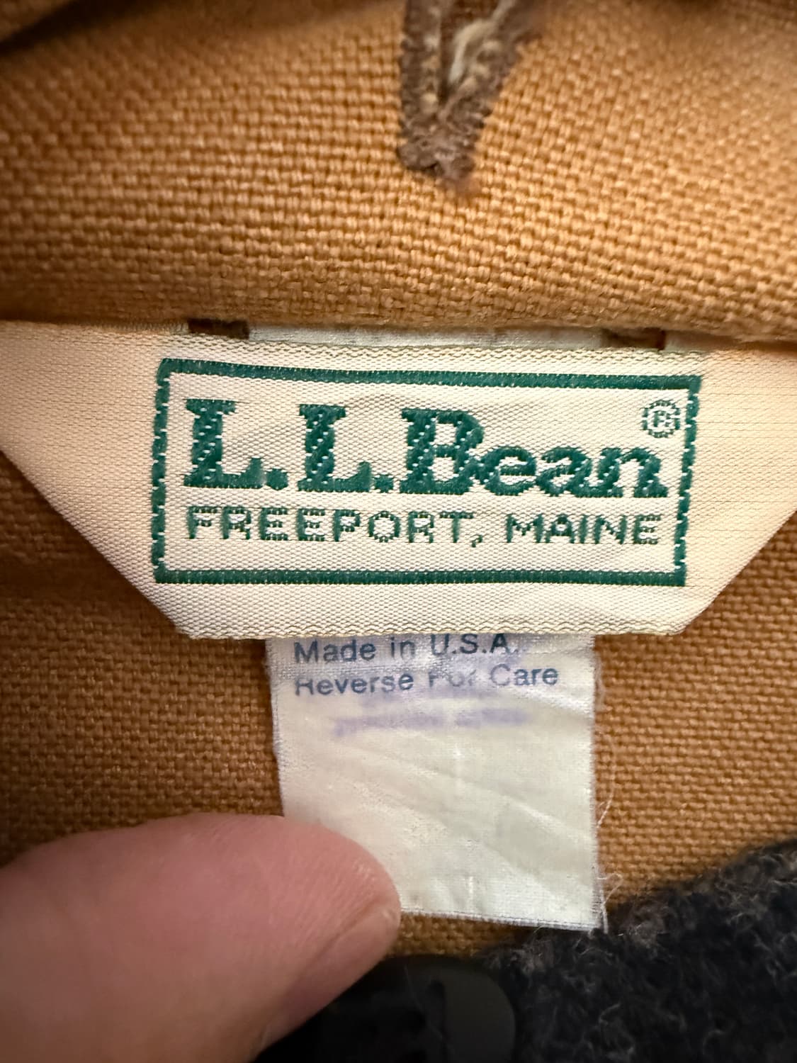 90s USA🇺🇸 엘엘빈 헌팅자켓 L 상품이미지3