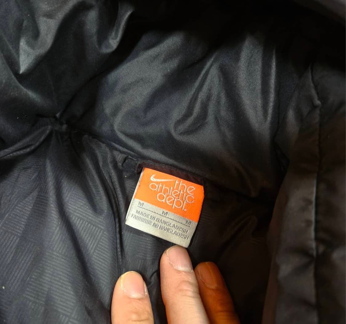 나이키(Nike) 덕다운 핑크 퍼플 배색 패딩
 상품이미지5