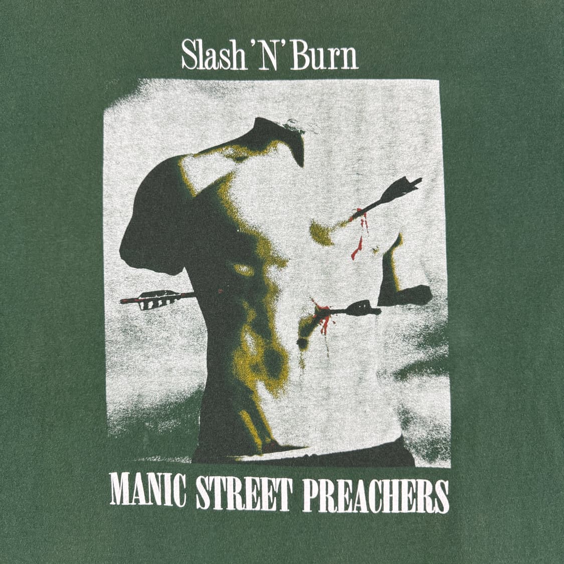 빈티지 90s 매닉 스트리트 프리처스 롱슬리브 티셔츠 상품이미지3