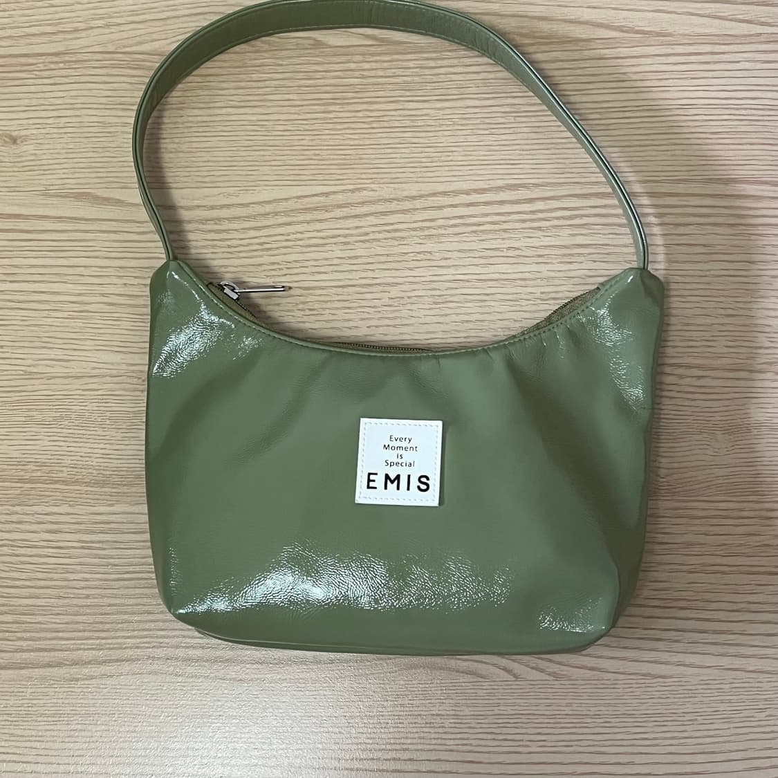 이미스 애나멜호보백 올리브그린 상품이미지1