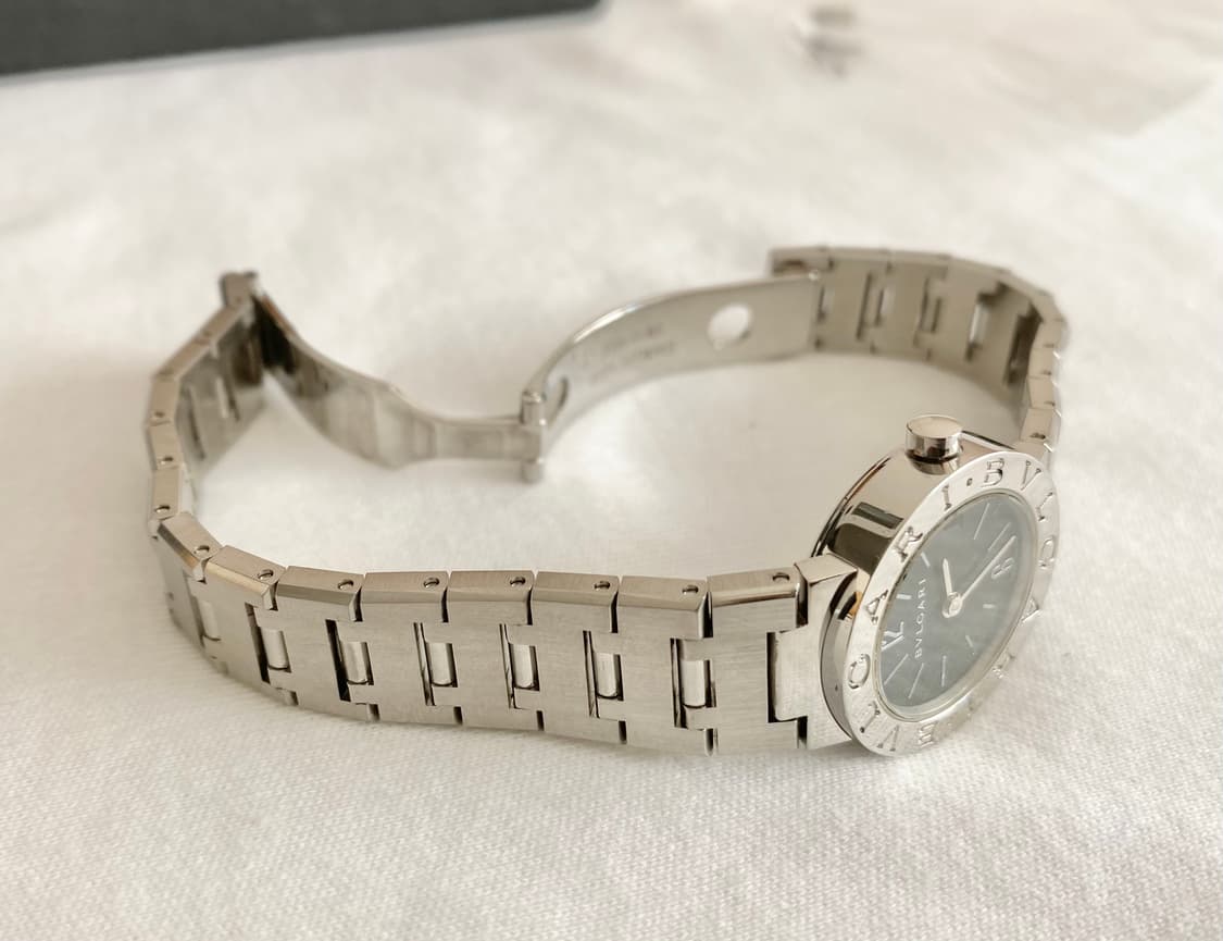 불가리 BB23 여성용 23mm 스몰 사이즈 쿼츠 스틸 상품이미지6