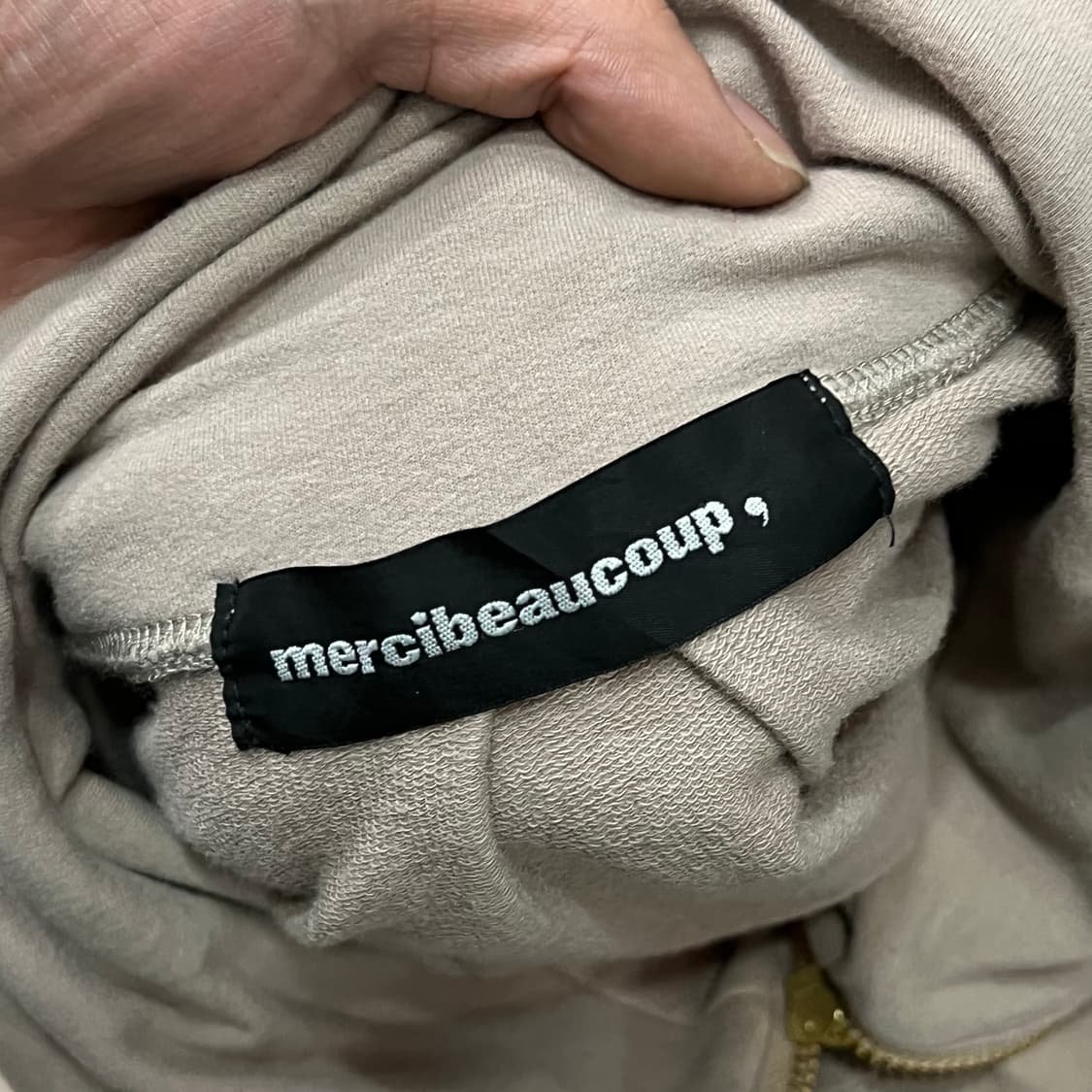  메르시보꾸 롱 후드 집업 y15975 상품이미지6