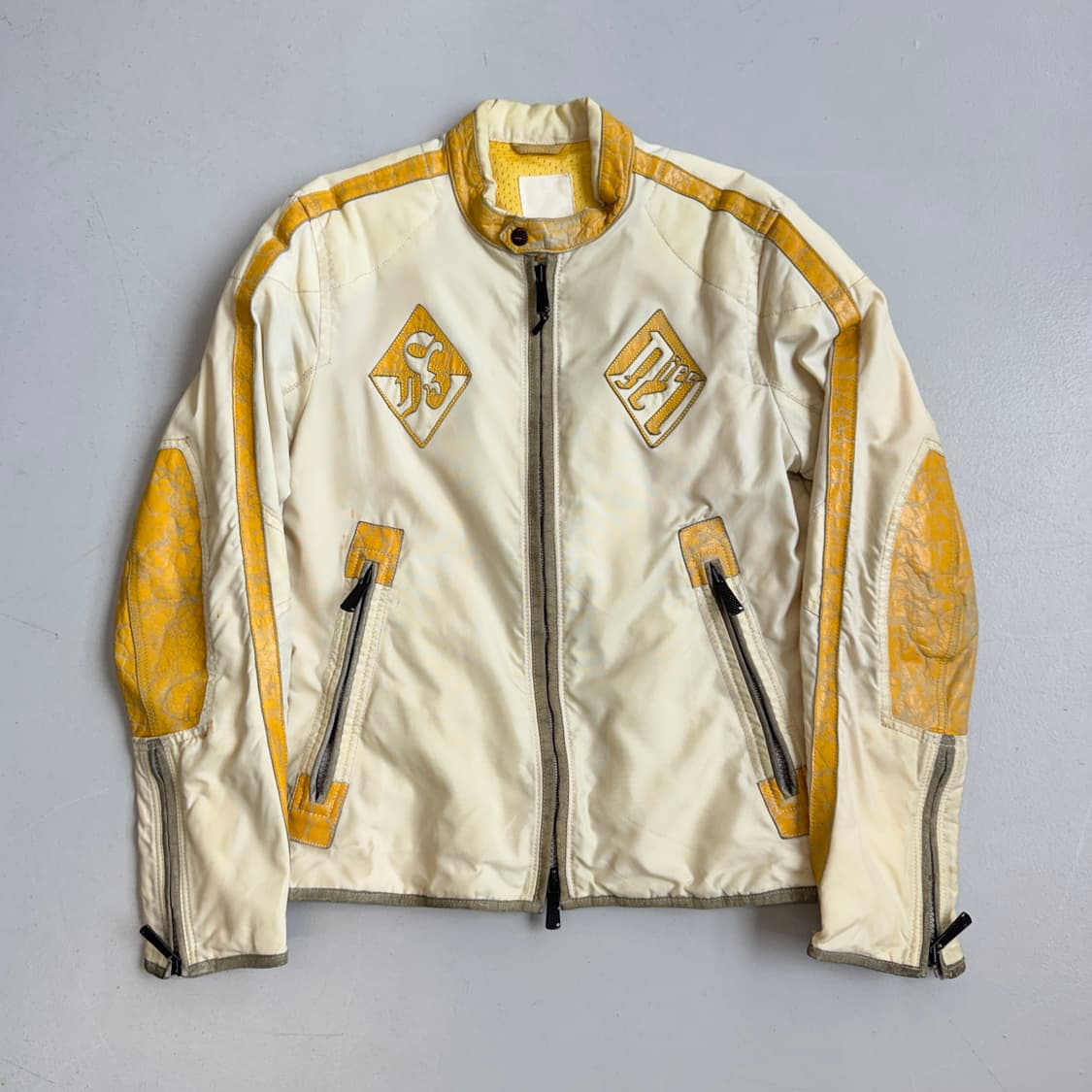 디젤 바이커 레더도킹 레이싱 자켓 상품이미지2