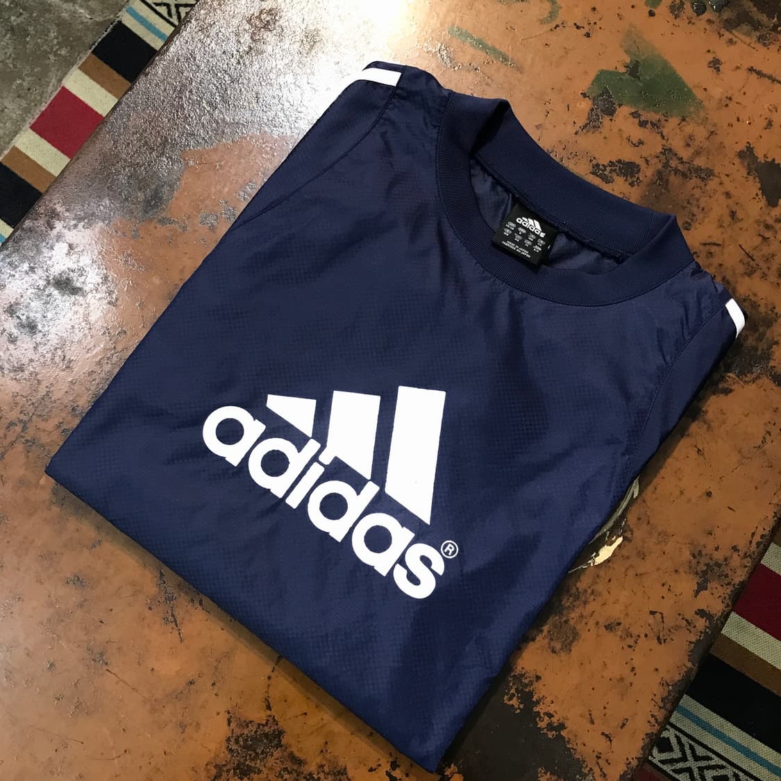 Japan 아디다스 네이비 웜업 핫슈트 남성 105 사이즈  상품이미지1