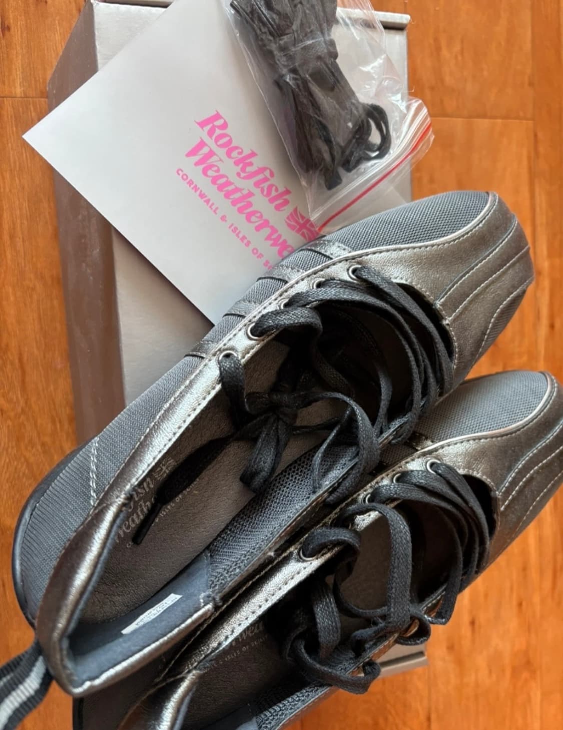 락피쉬 웨더웨어 슈즈 BLISS LACEUP SNEAKERS 다크 그레이 상품이미지1