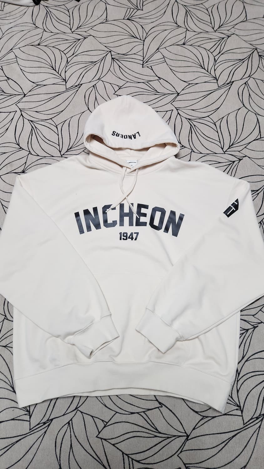 랜더스 인천 1947 후드티 115 베이지 상품이미지1