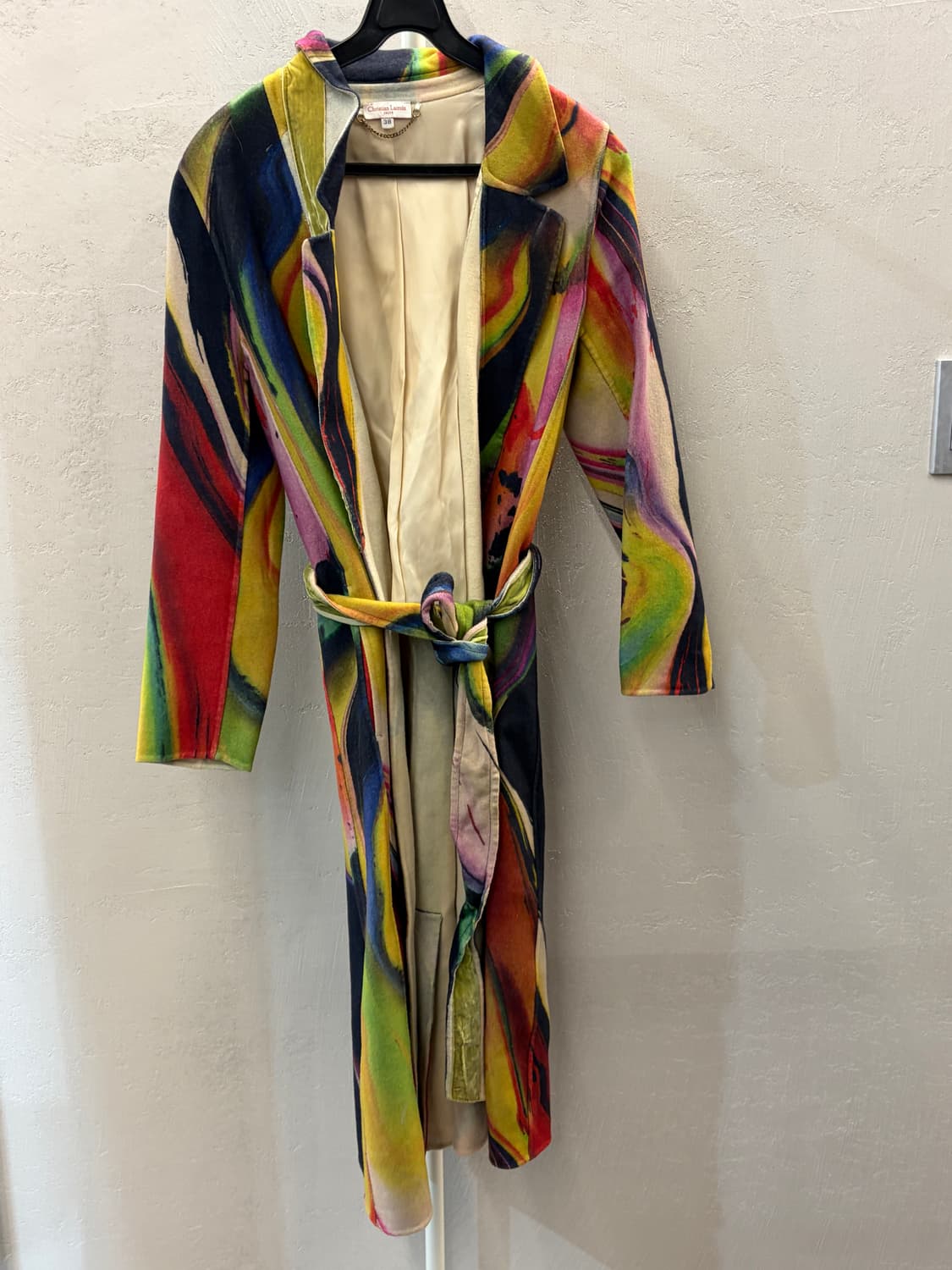 Christian Lacroix 패턴 롱 코트 38 상품이미지2