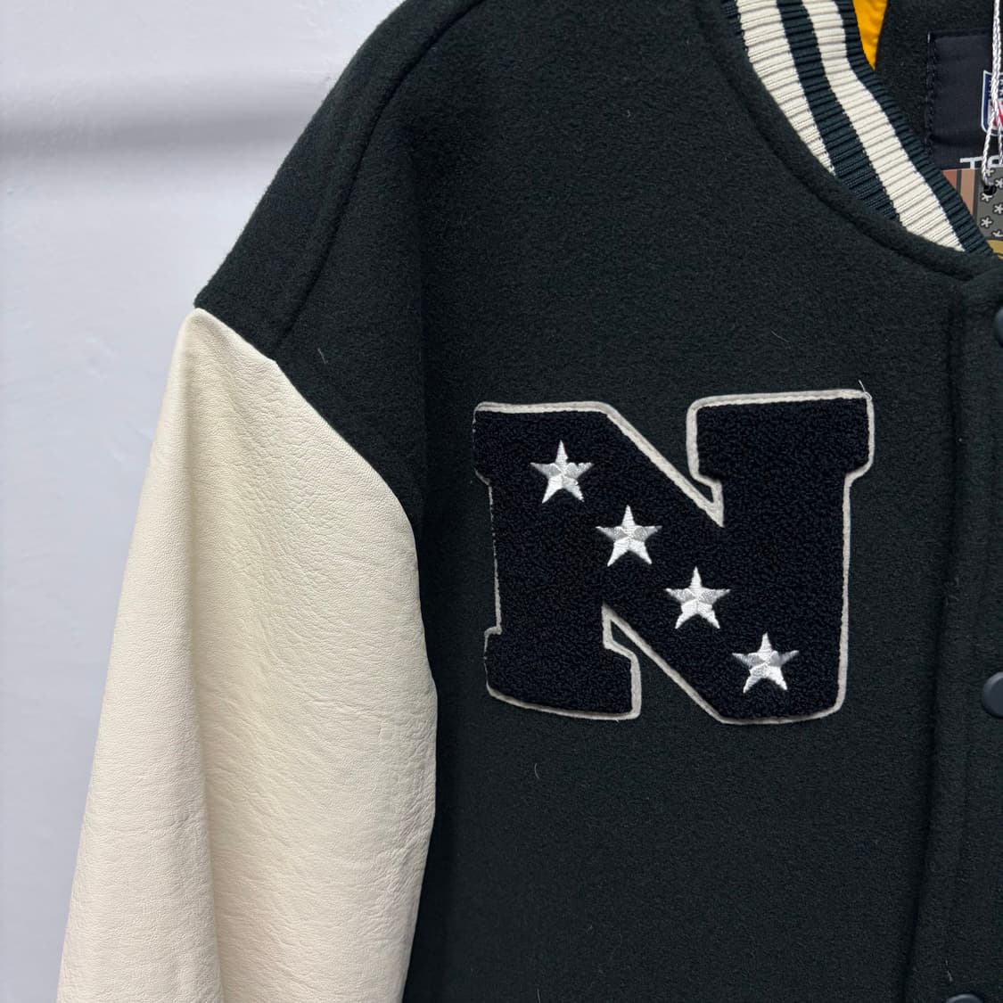 NFL 울 레더 바시티 상품이미지3