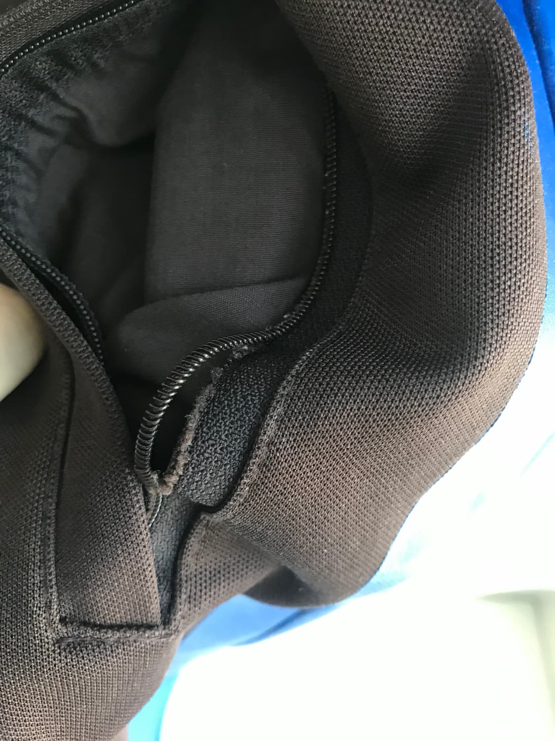 카파 브라운 블루 집업 져지 희귀매물 XL 상품이미지6