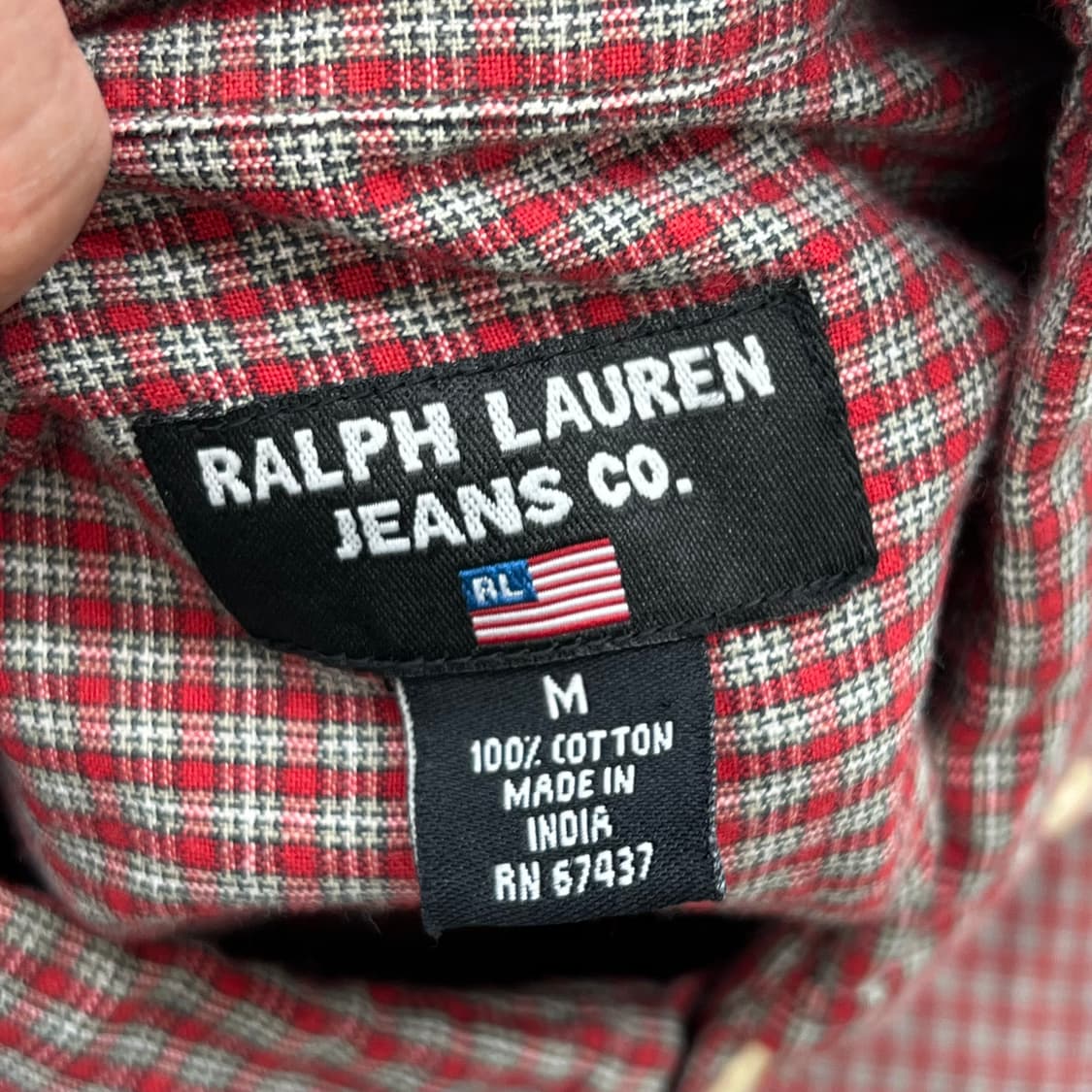 폴로 진스 체크 하프 셔츠 r3502 상품이미지6