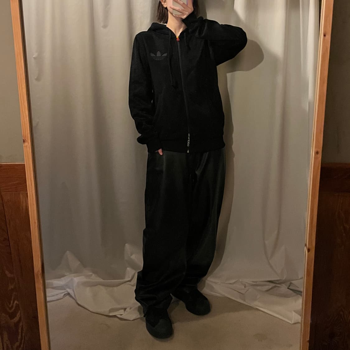 아디다스 플리스 후드집업 상품이미지4