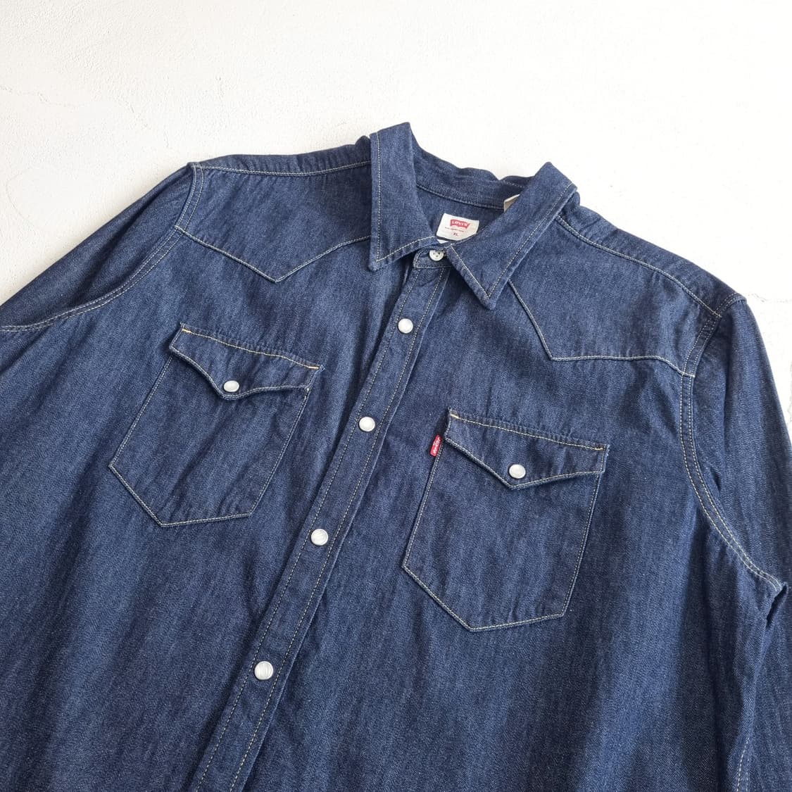 LEVIS 리바이스 웨스턴 데님셔츠 - XL 상품이미지5