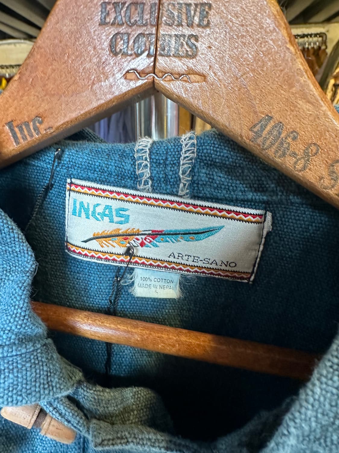 에스닉 오리엔탈 히피 후드 자켓 상품이미지8