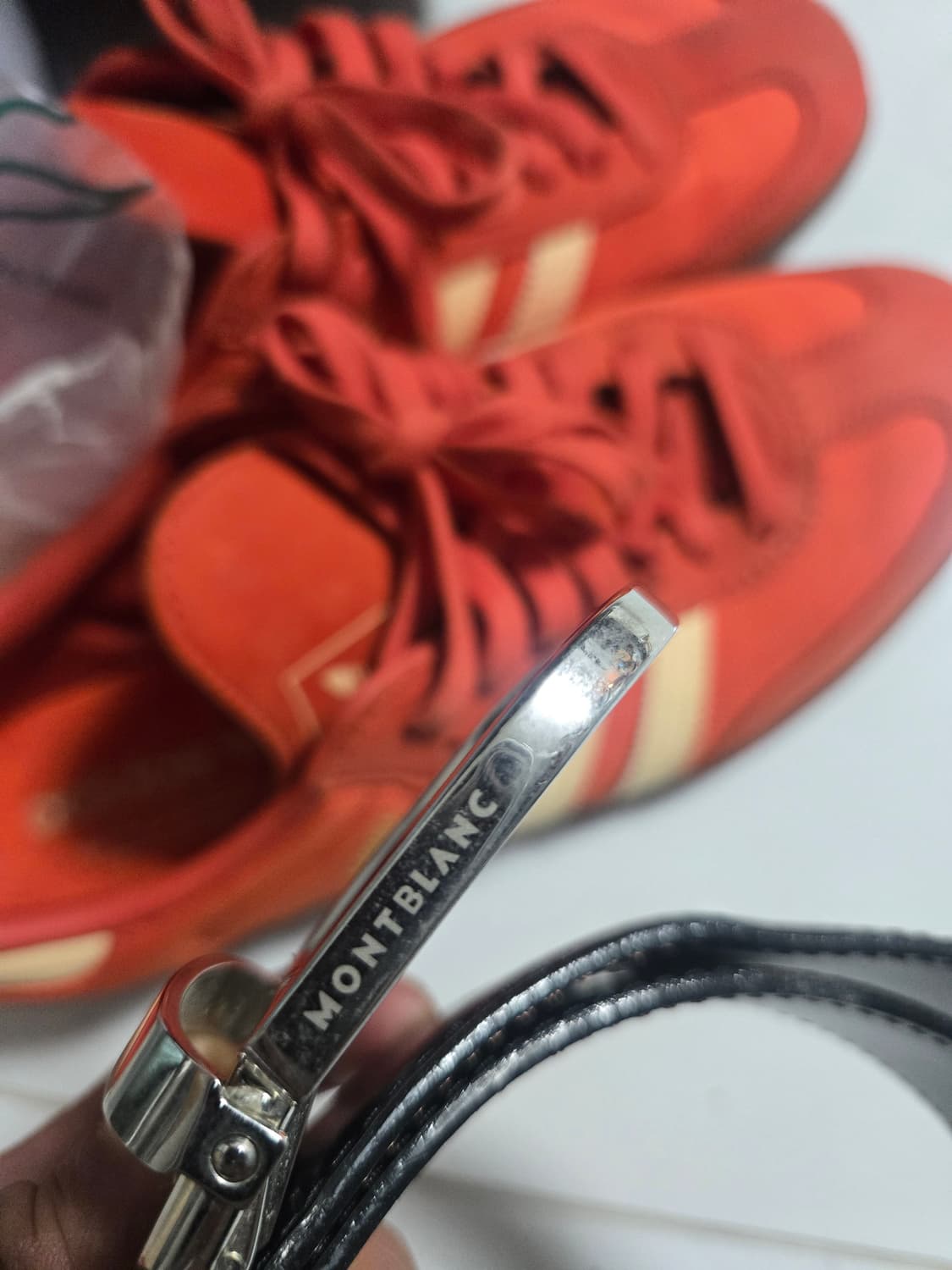 Montblanc 남성 벨트 정품 38-41 사이즈 상품이미지4