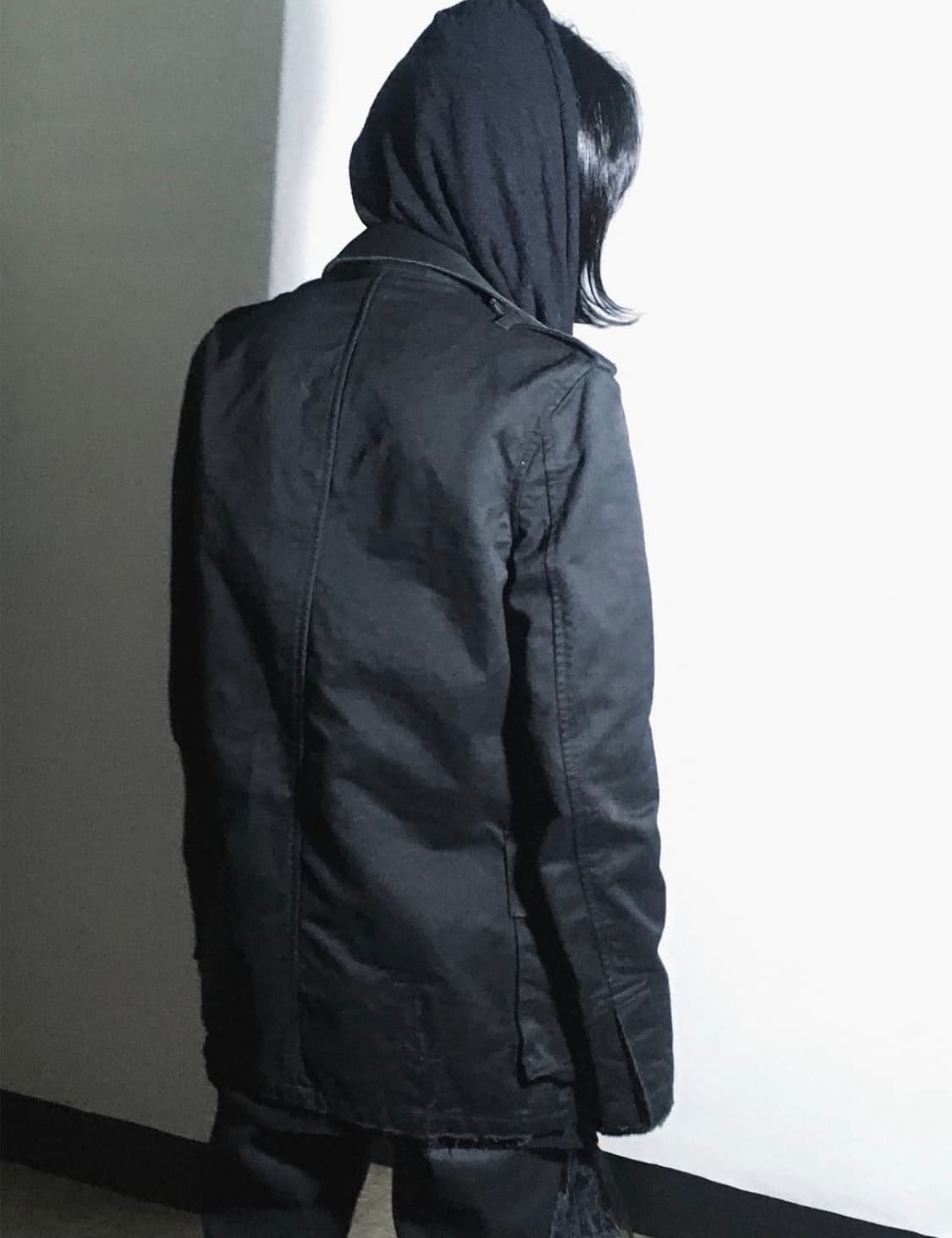 wjk grunge details 필드자켓 상품이미지4