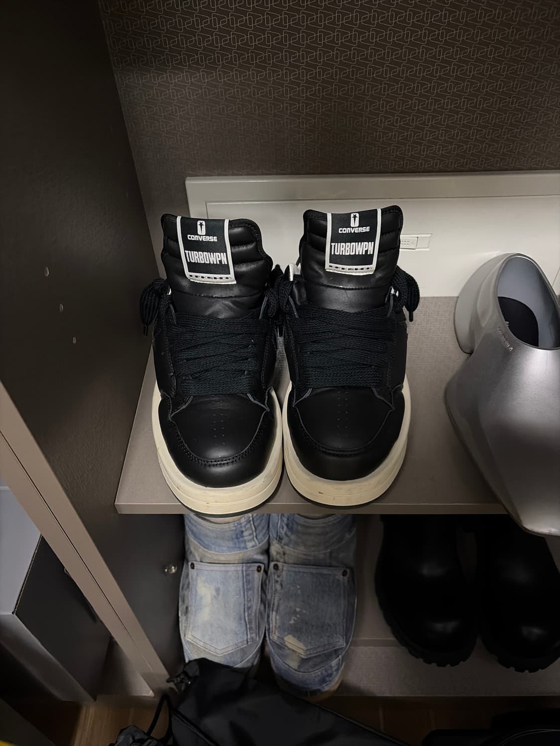 (270) 릭오웬스 컨버스 터보웨폰 로우 상품이미지1