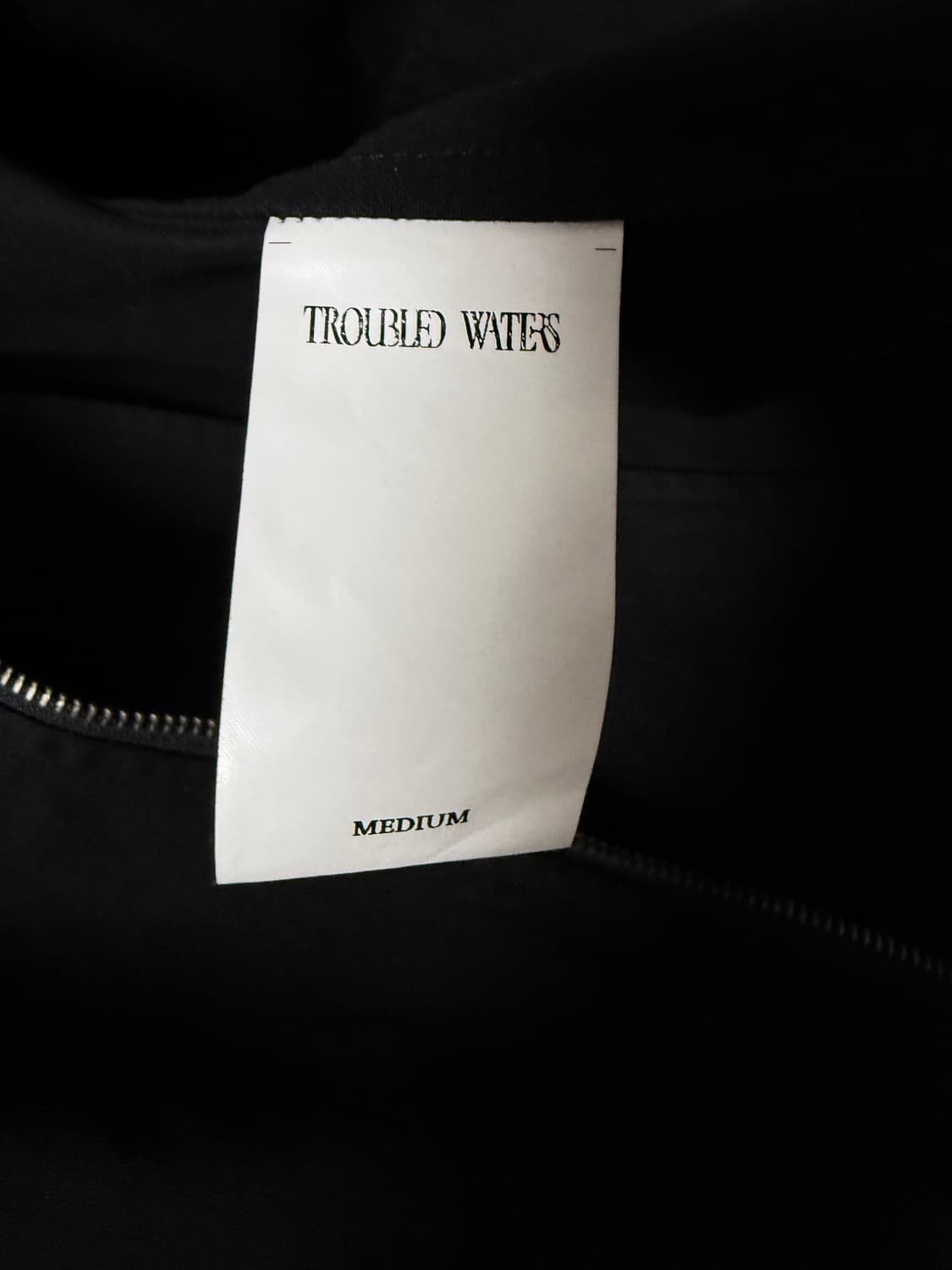 트러블드 워터스 글로브 하이넥 더블집업 자켓 상품이미지8