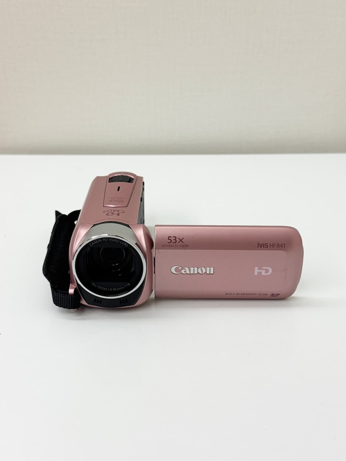 캐논 ivis hf r41 빈티지캠코더 핑크 캠코더 상품이미지1
