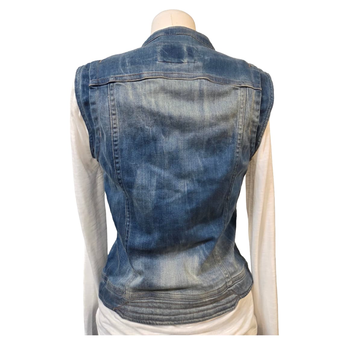 G-STAR 청 데님 조끼 베스트 여성용(S)스판 상품이미지3