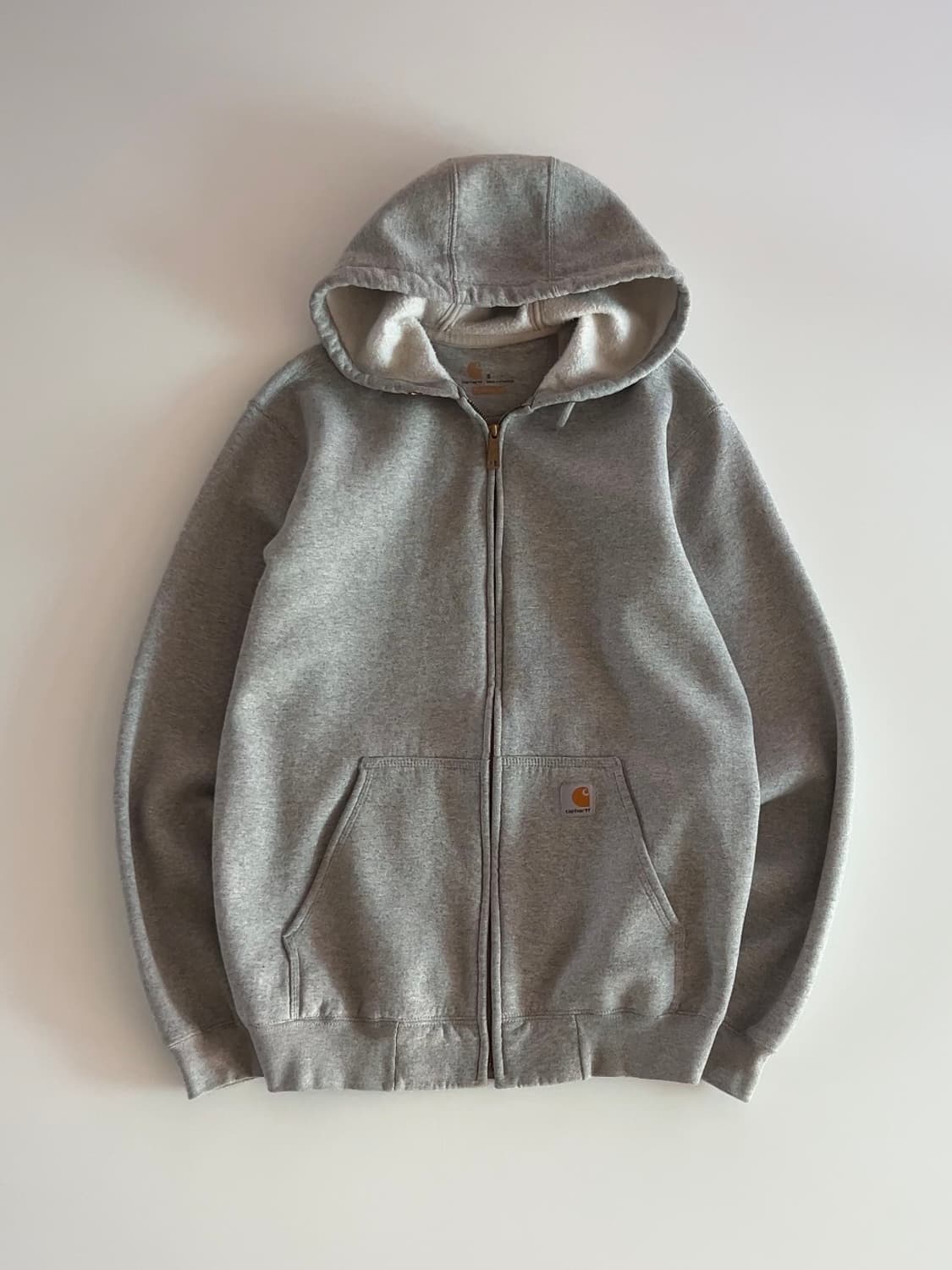 칼하트 그레이 후드집업 S 상품이미지1