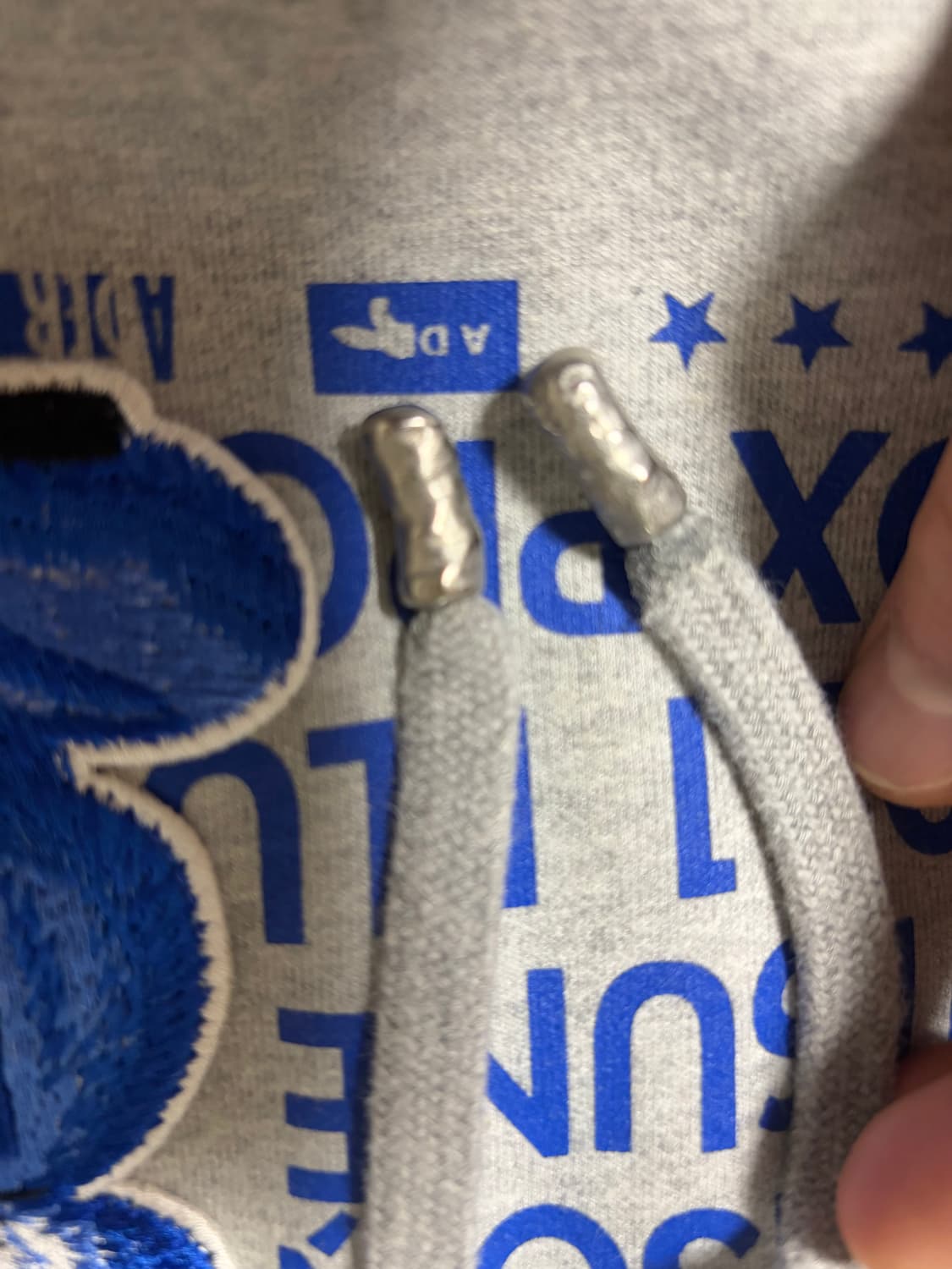 아더에러 메종키츠네 후드 그레이 A2 상품이미지3