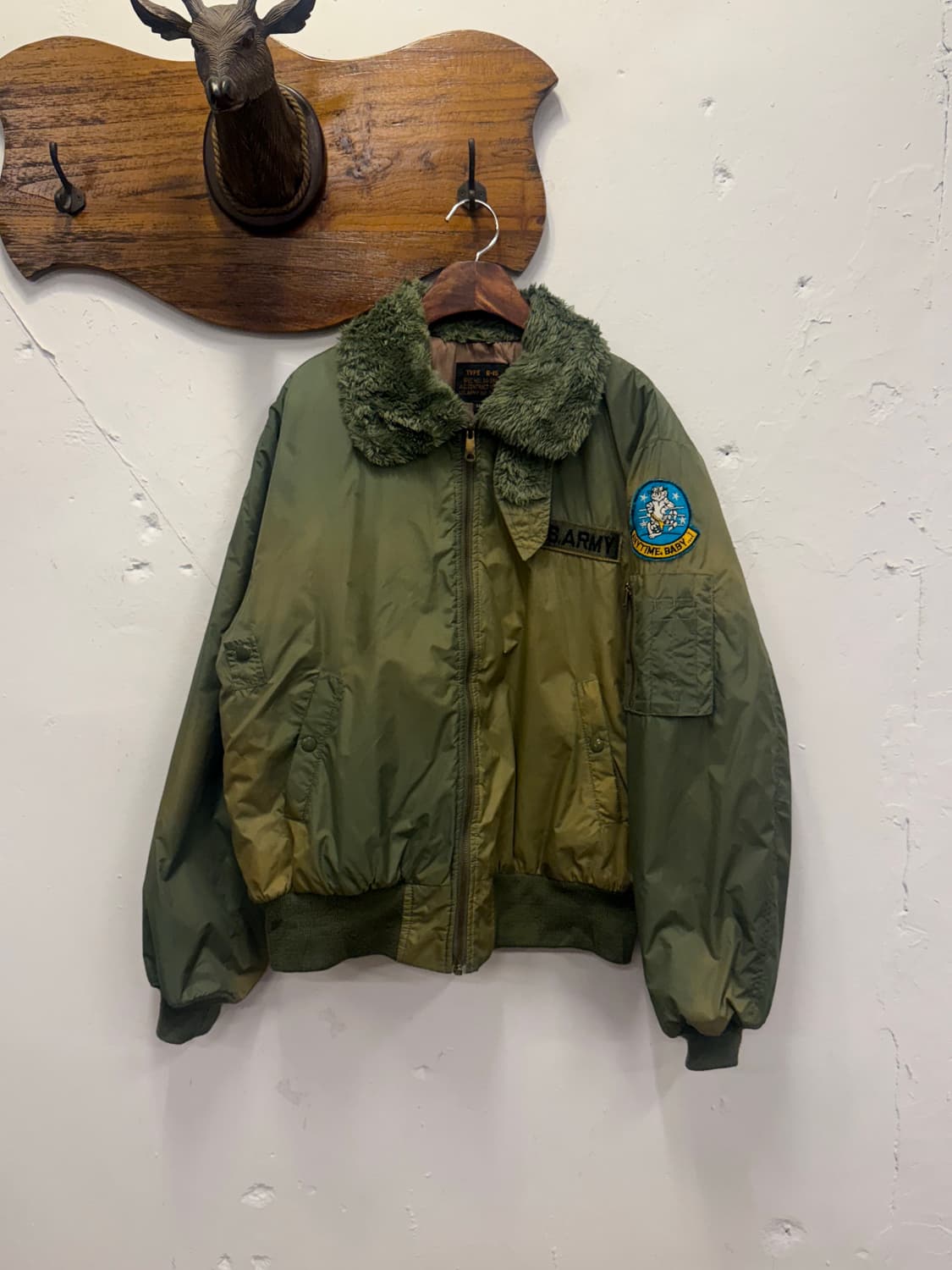 L) U.S. Army Type B-15 Flight Nylon Jack 상품이미지2