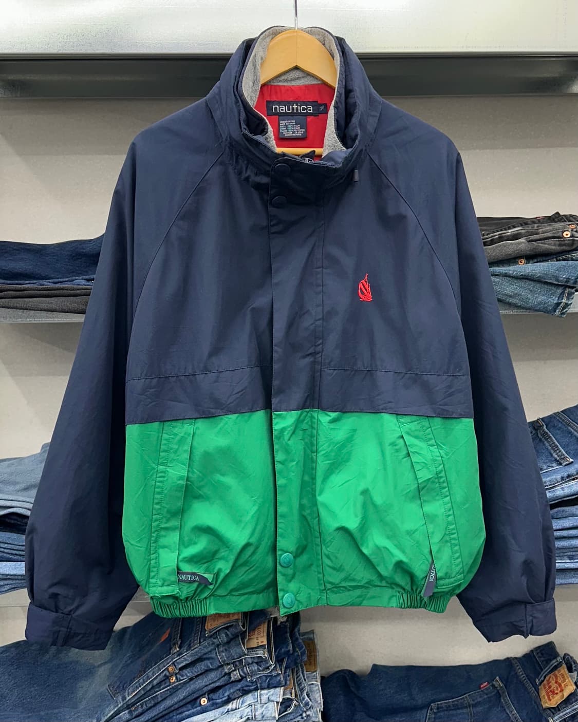 (L)90'S NAUTICA 올드스쿨 점퍼-M1768 상품이미지1