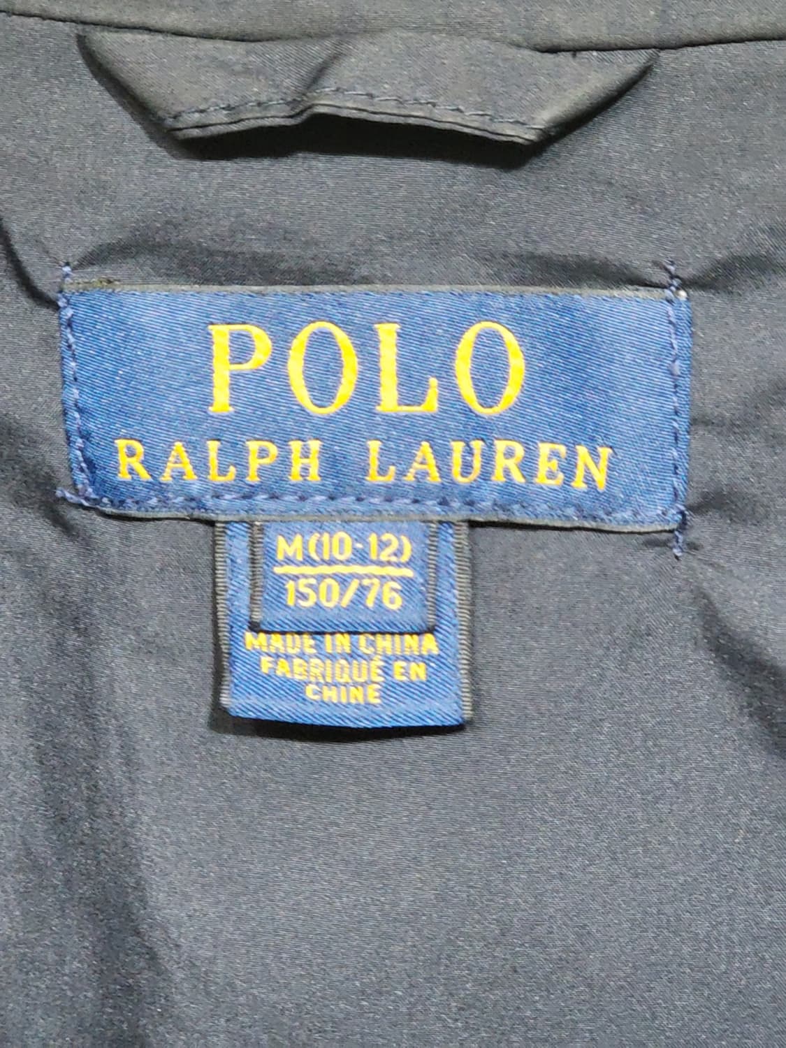 (M) 랄프로렌 폴로 퀼팅자켓 네이비 누빔점퍼  상품이미지3