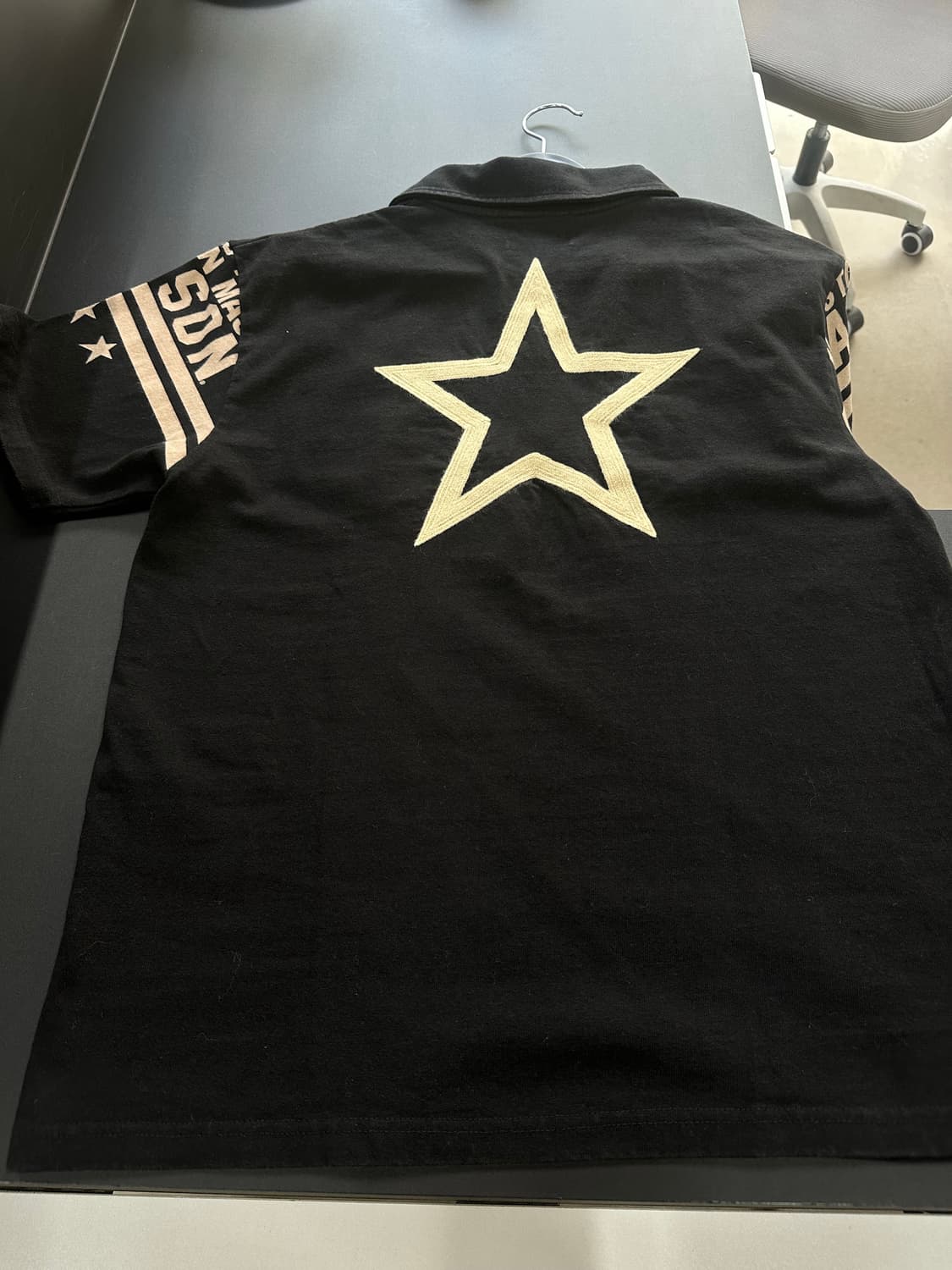 벤슨 패치로고 스타 하프집업 PK 반팔티 상품이미지6