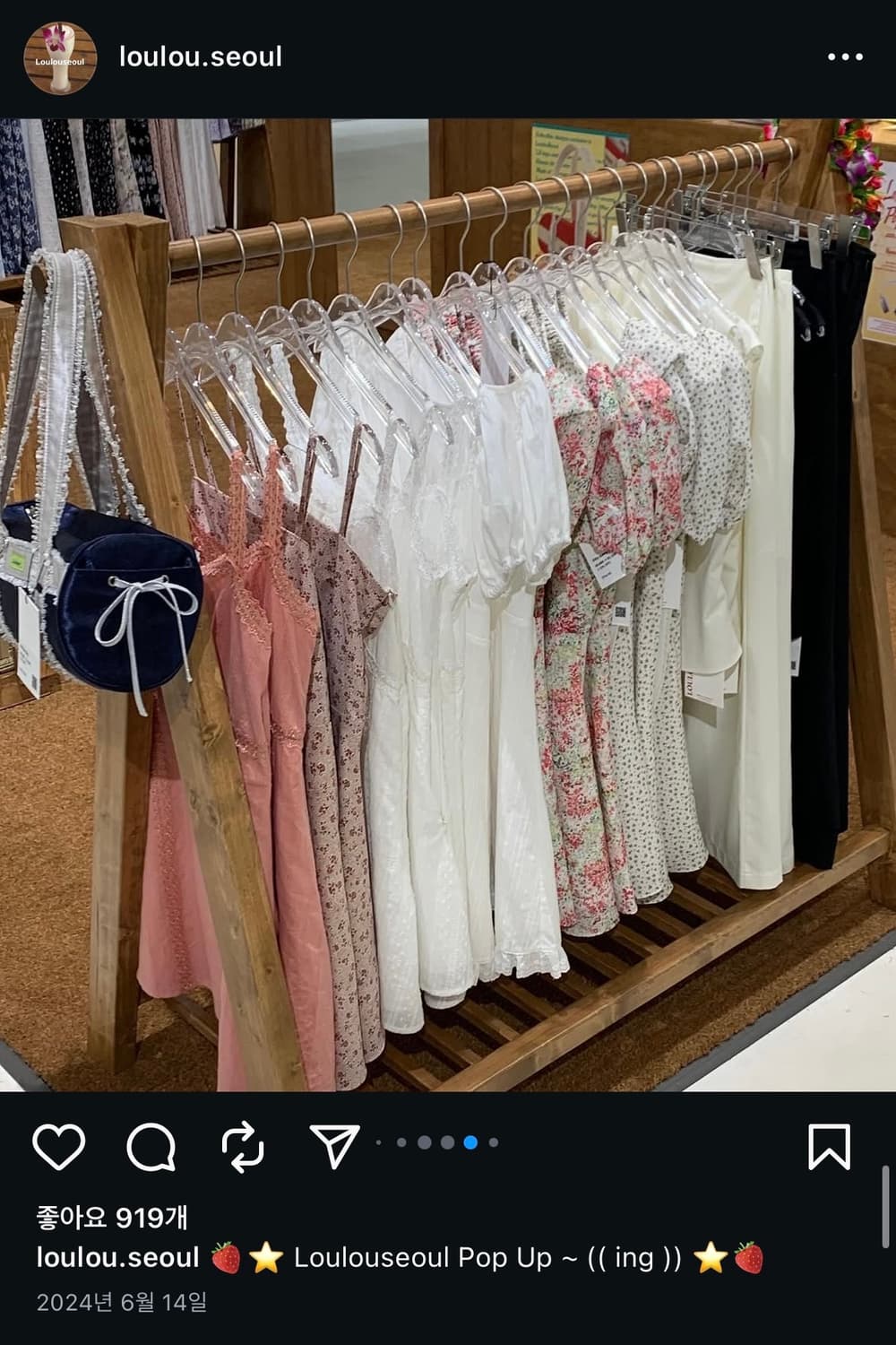 루루서울 필프리티 미니 원피스 Feel Pretty Flower Dres 상품이미지4