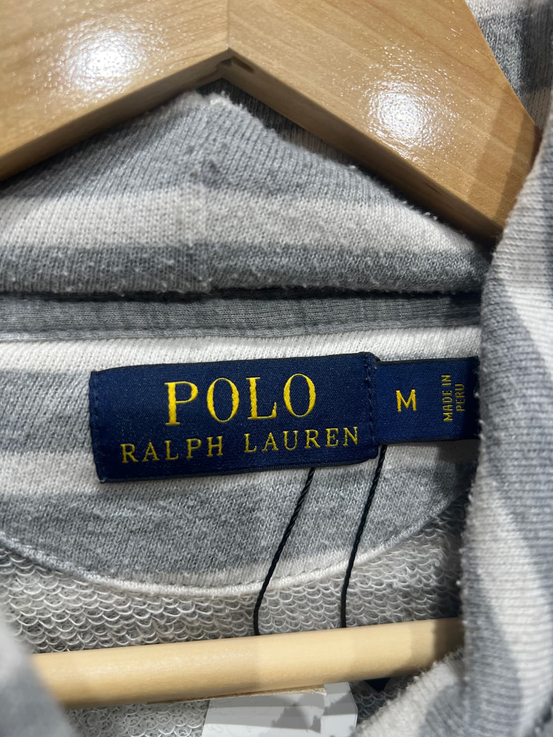 Polo Ralph Lauren 폴로 랄프로렌 스트라이프 후드티셔츠 상품이미지4