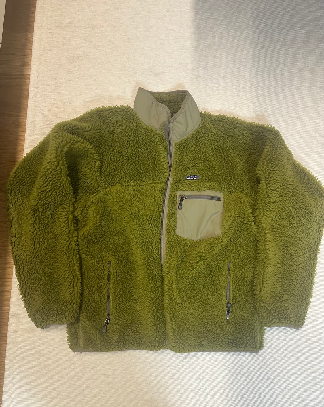 (L) 파타고니아 빈티지 딥파일 그린 상품이미지1