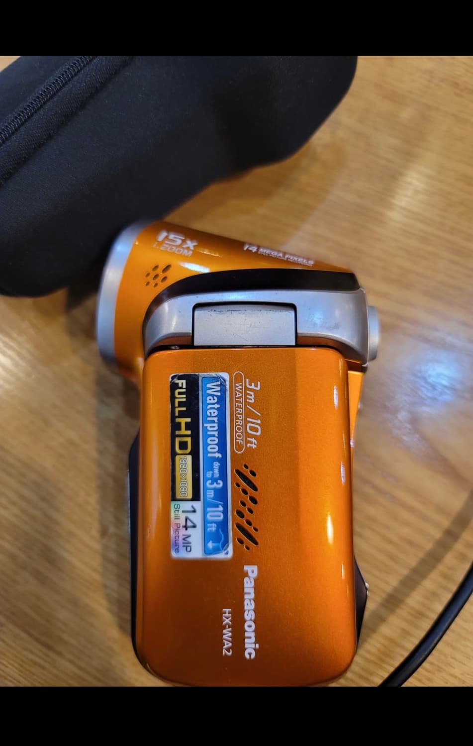 (한글)PANASONIC HX-WA2 파나소닉 빈티지 디카 오렌지 상품이미지3