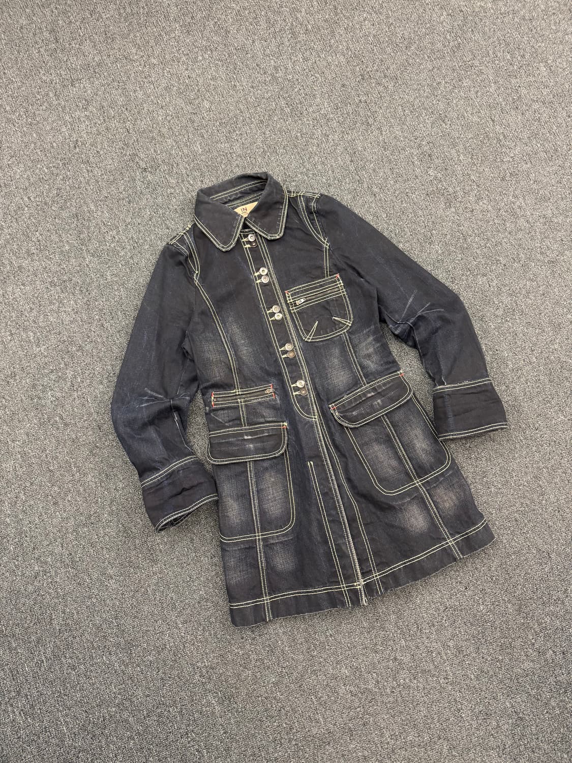 CARLING 빈티지 여성 데님 원피스 상품이미지1